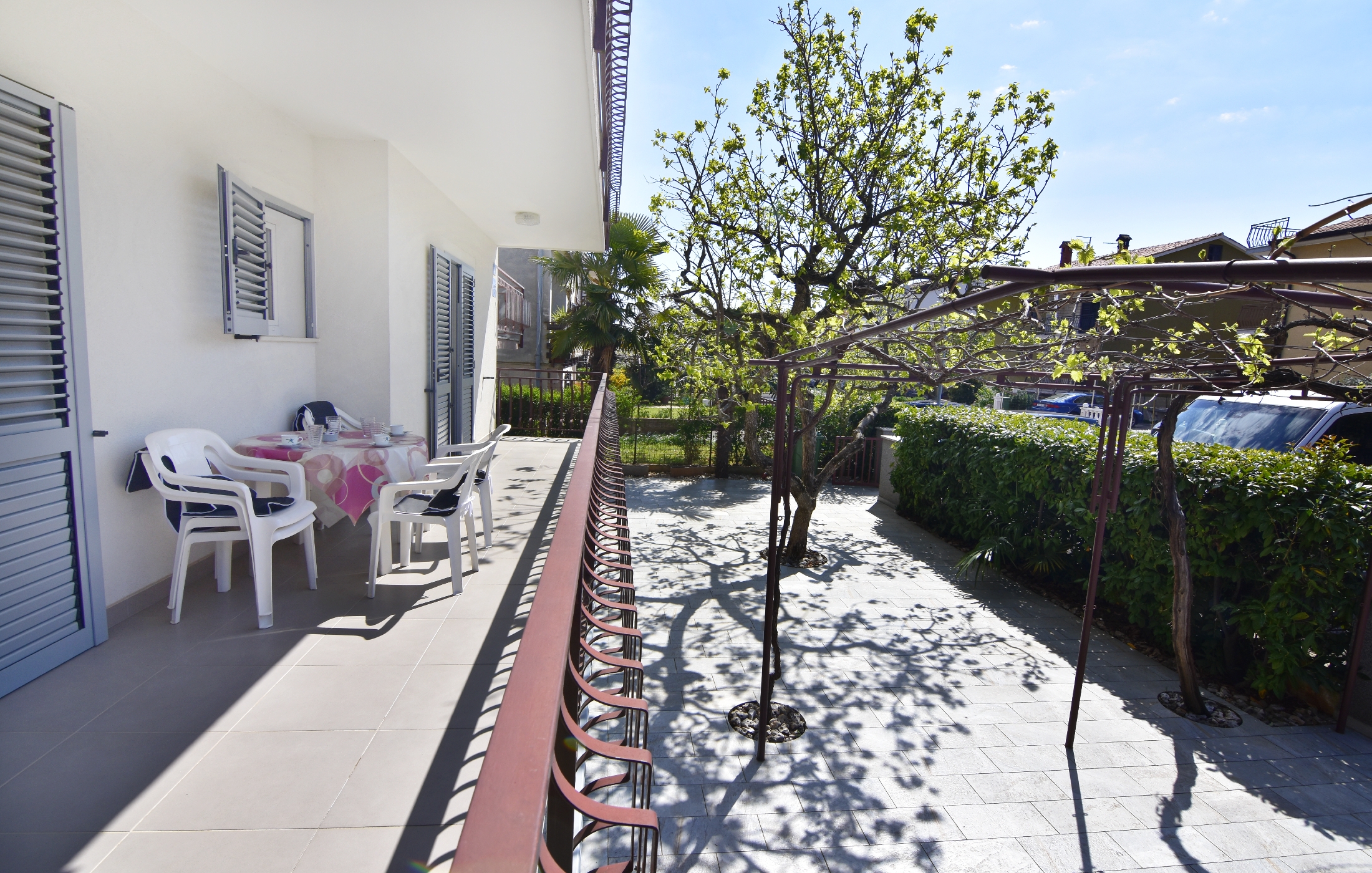 Three bedroom apartment with balcony Umag  A-a