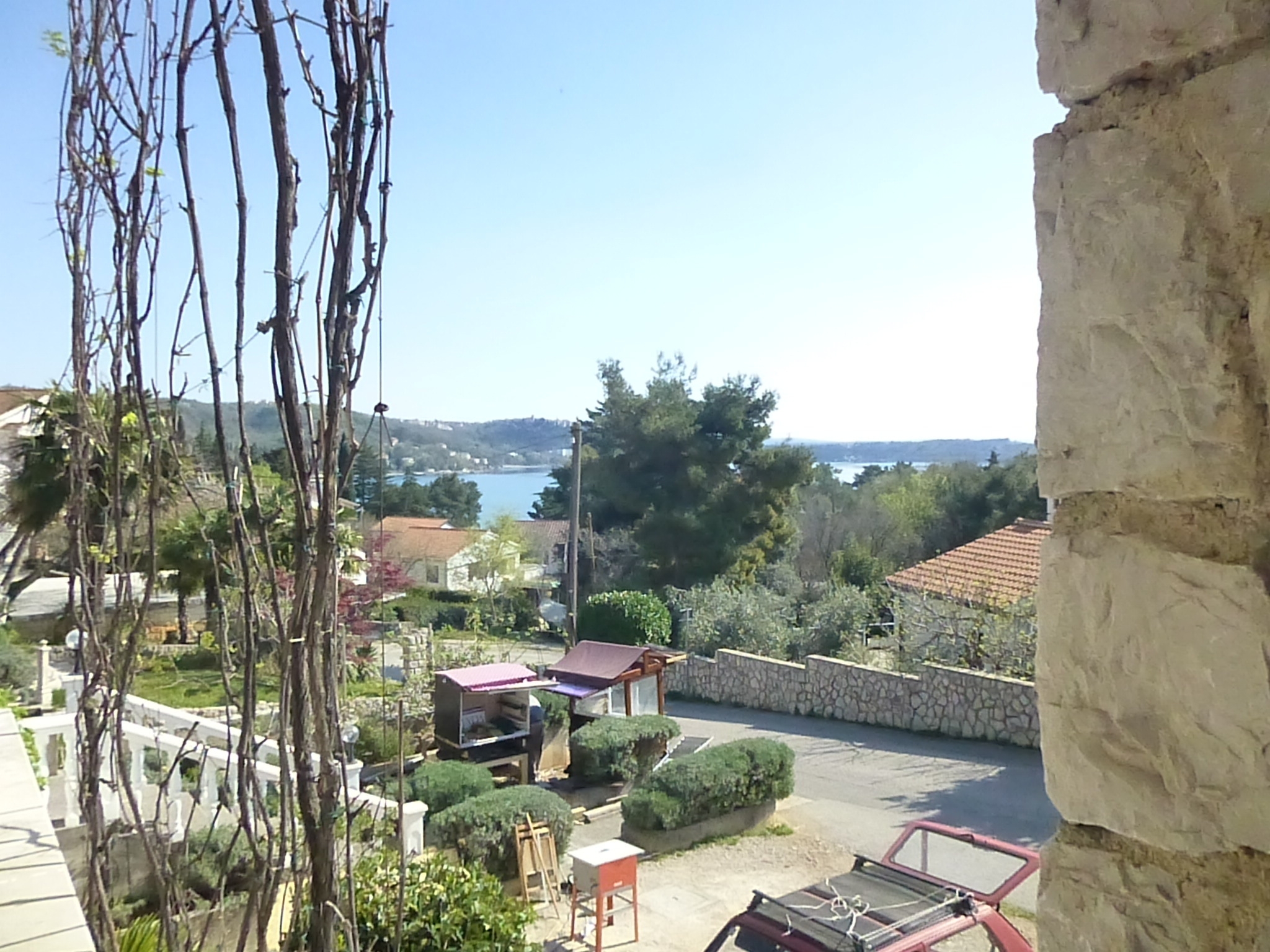 Two bedroom apartment with terrace and sea view Omišalj, Krk  A-a