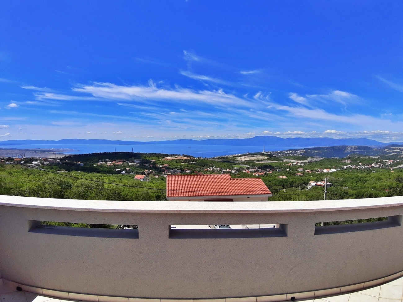 Two bedroom apartment with terrace and sea view Hreljin, Kraljevica  A-a