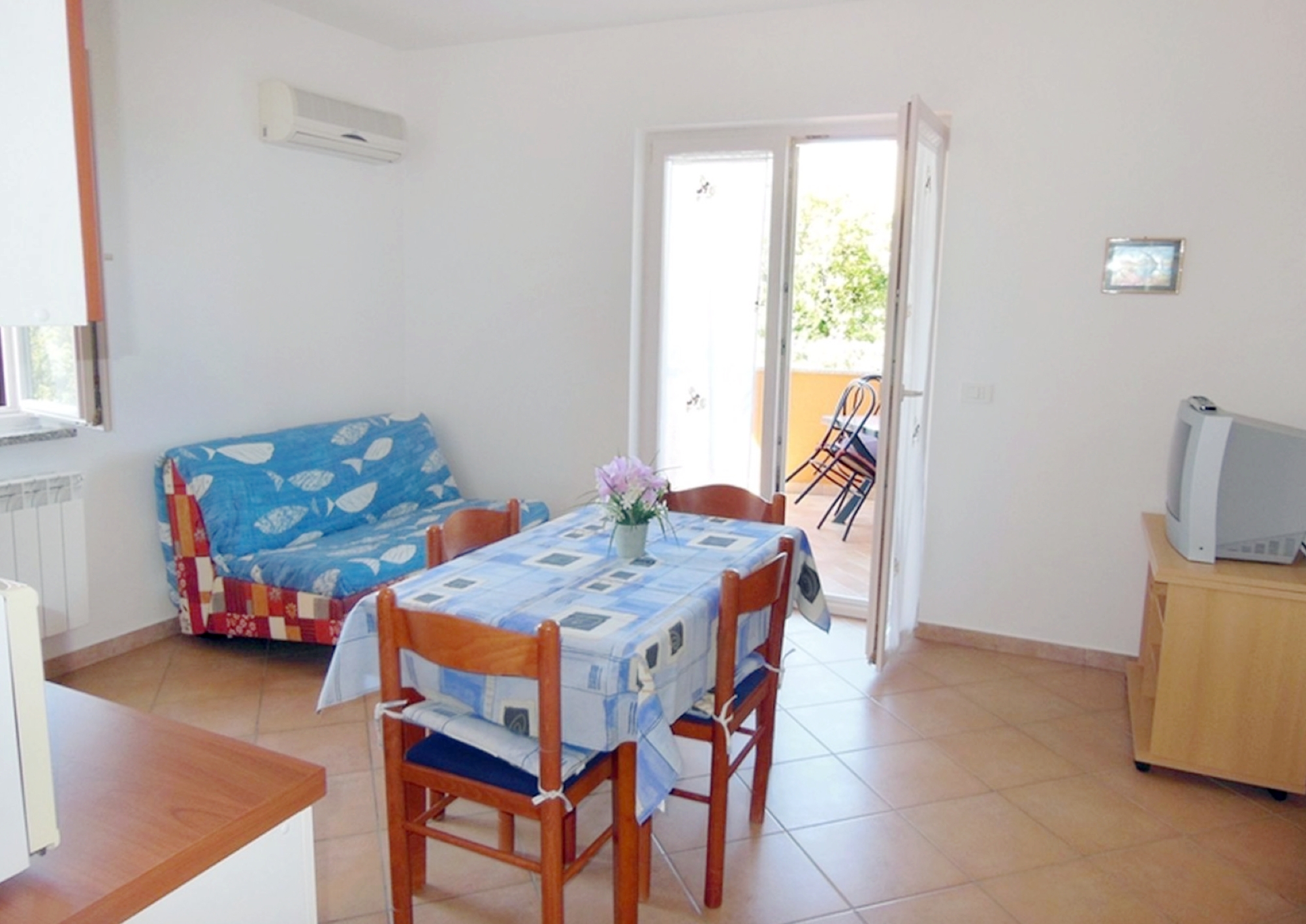 One bedroom apartment with balcony and sea view Zambratija, Umag (A-22485-b)