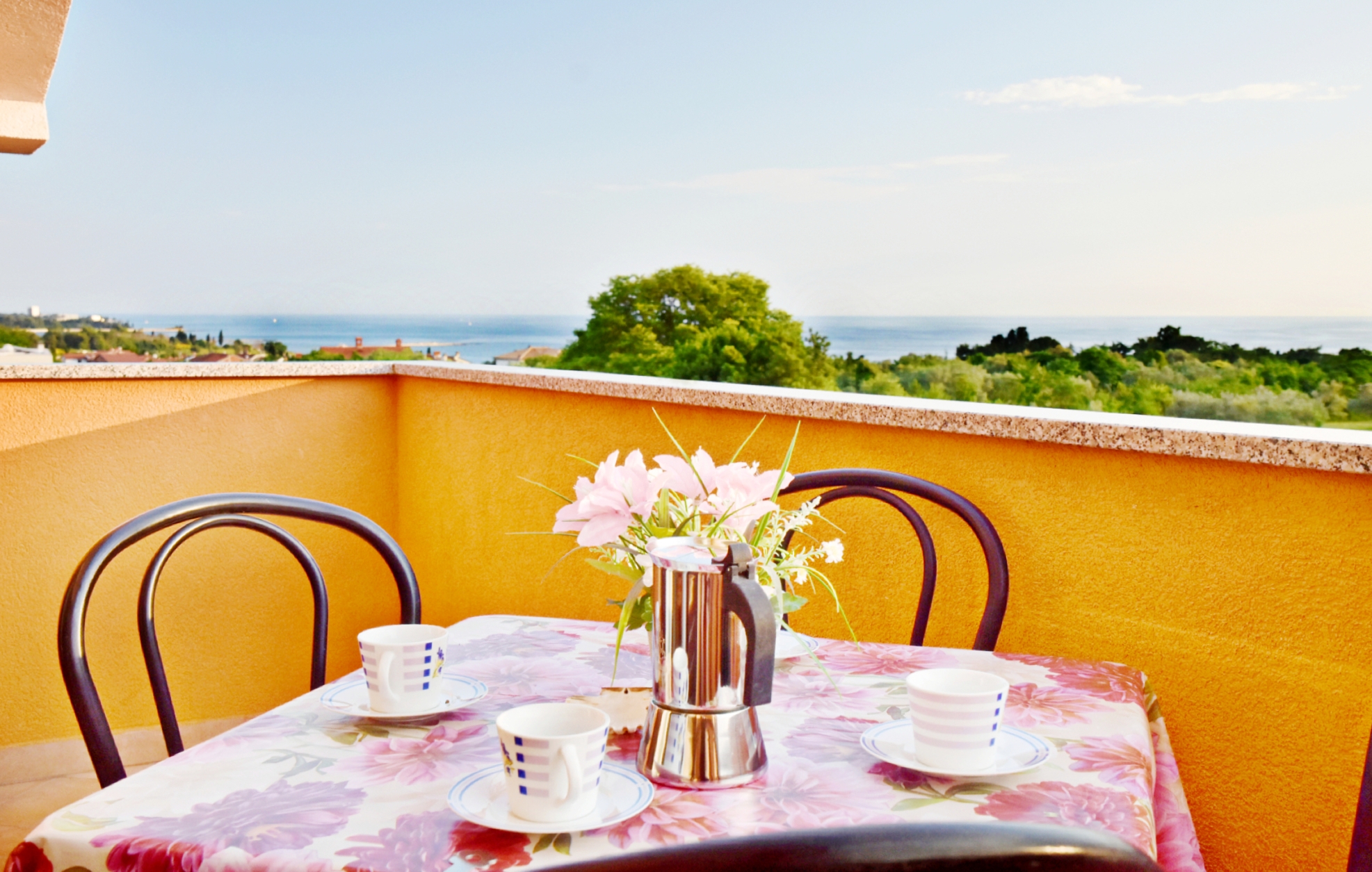 One bedroom apartment with balcony and sea view Zambratija, Umag  A-c