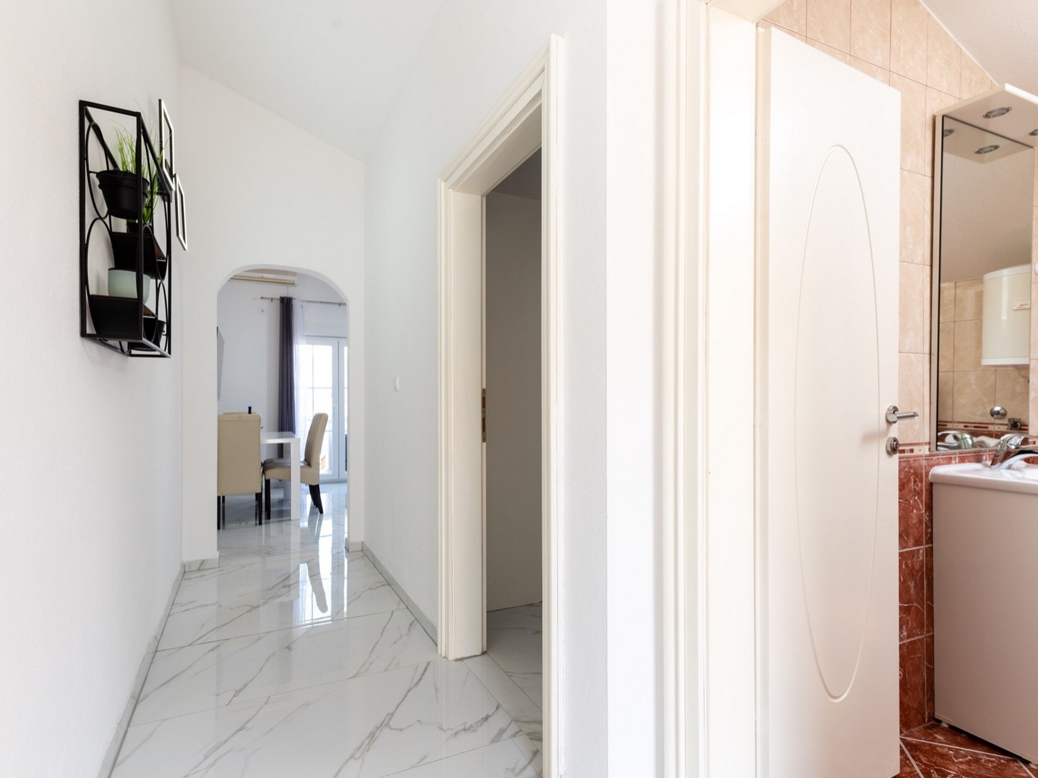 One bedroom apartment with balcony and sea view Mastrinka, Čiovo  A-a