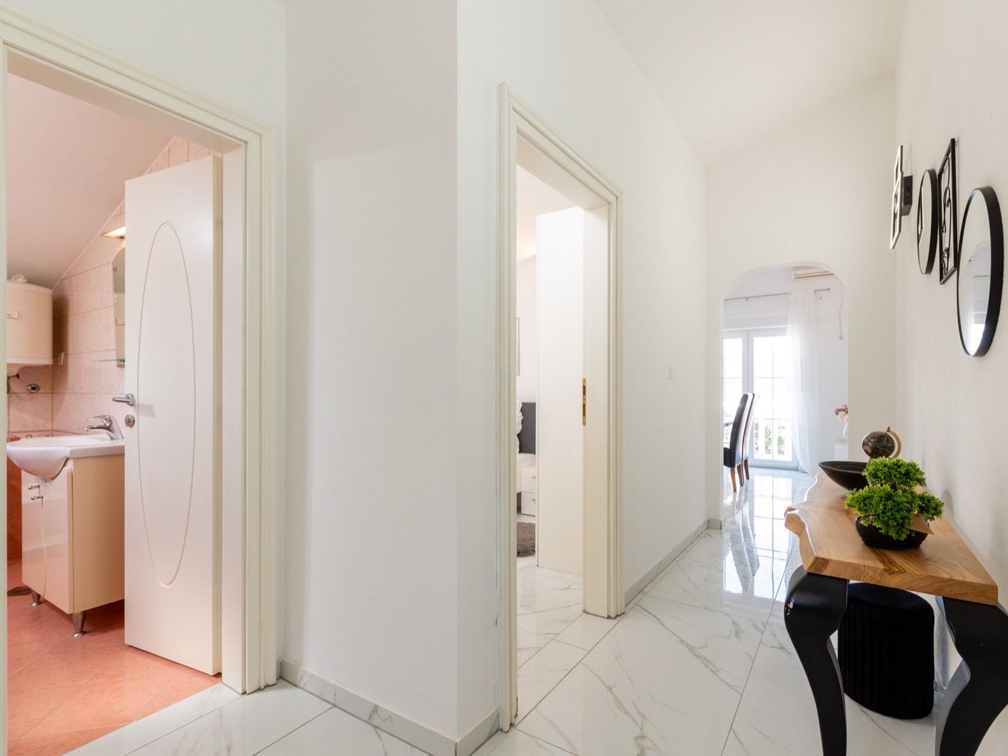 One bedroom apartment with balcony and sea view Mastrinka, Čiovo  A-b