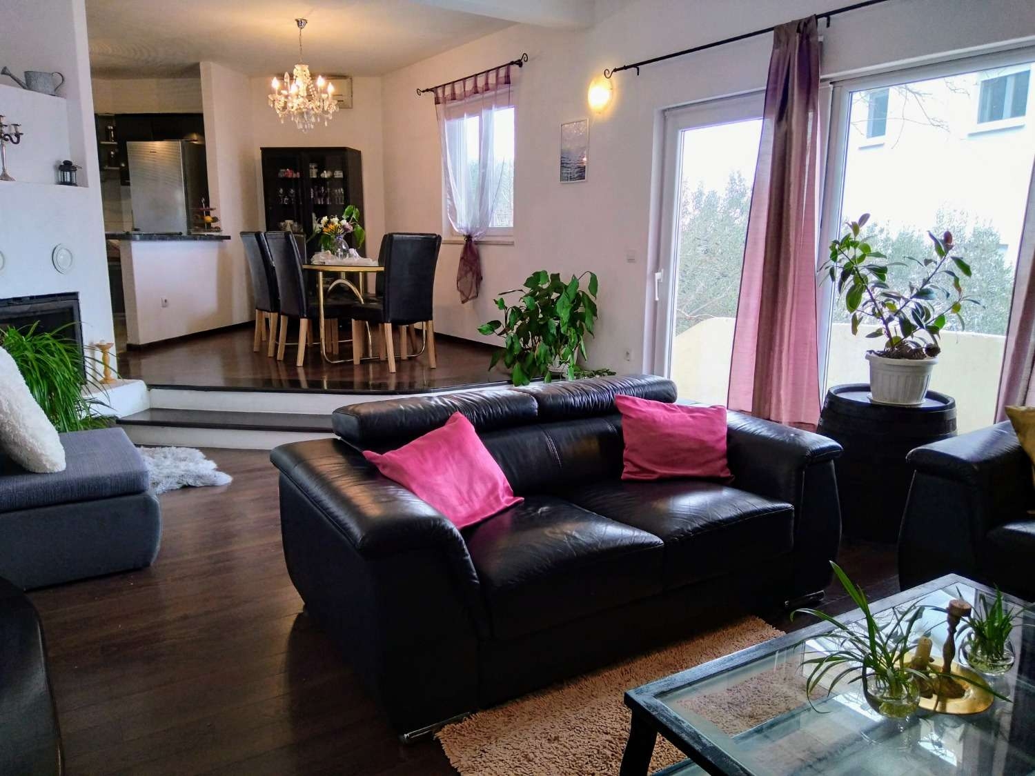 Three bedroom apartment with terrace and sea view Makarska  A-a