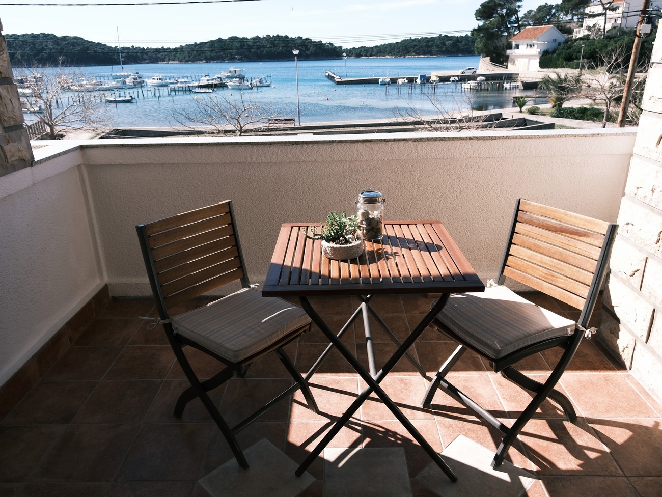 One bedroom apartment with balcony and sea view Palit, Rab (A-22493-d)