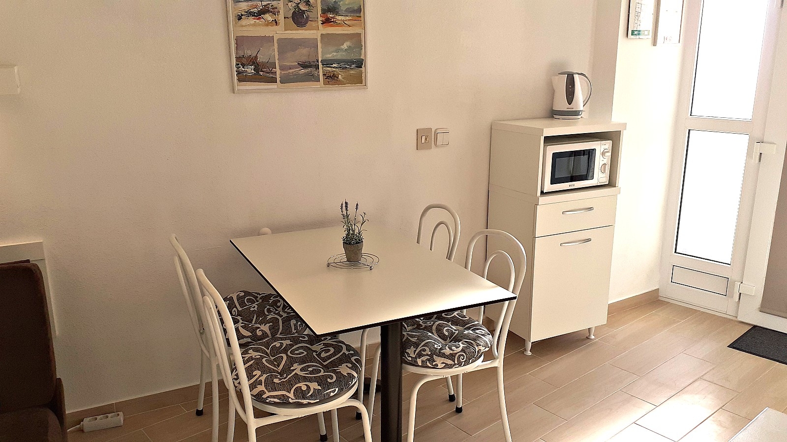 One bedroom apartment with balcony and sea view Baška Voda, Makarska  A-a