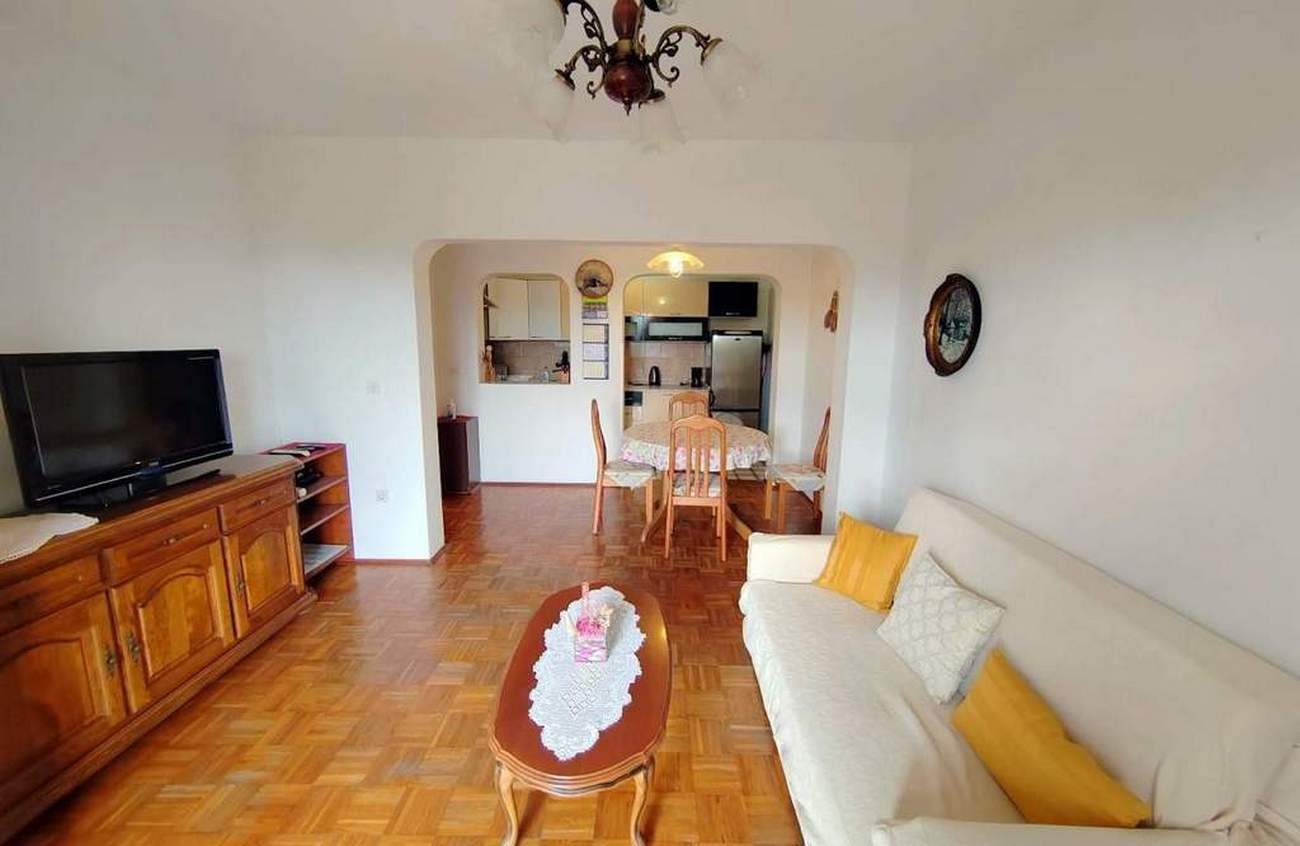 One bedroom apartment with balcony and sea view Rab (A-22497-b)