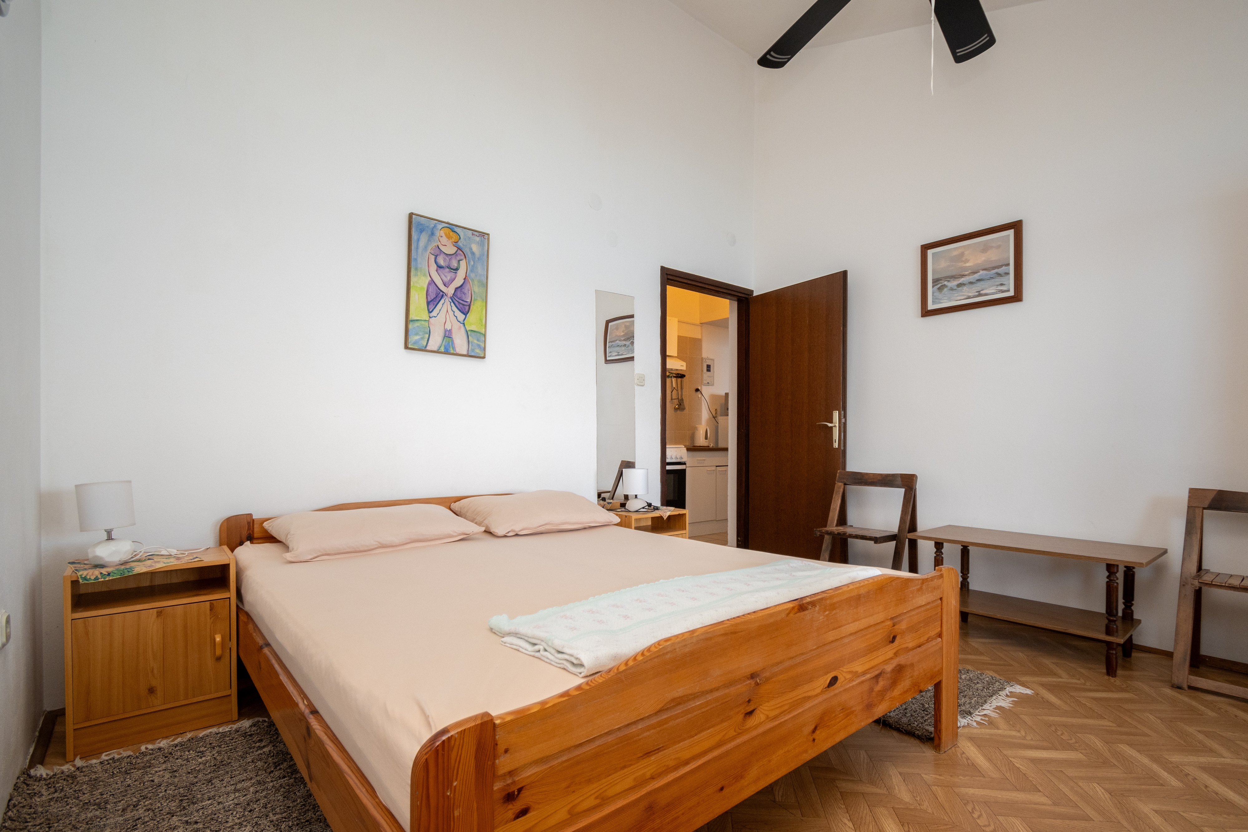 One bedroom apartment near beach Bibinje, Zadar  A-a