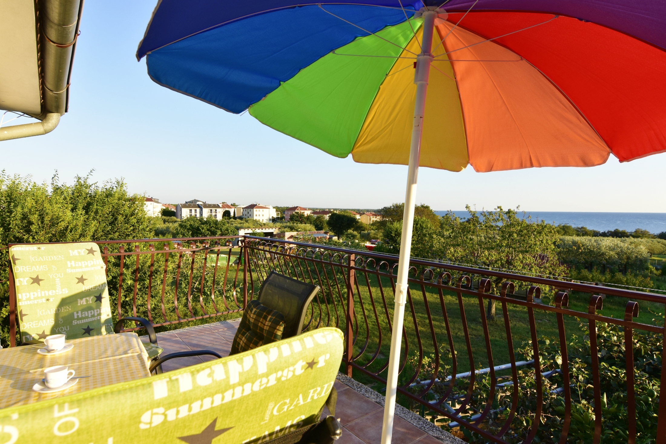 One bedroom apartment with terrace and sea view Zambratija, Umag  A-a
