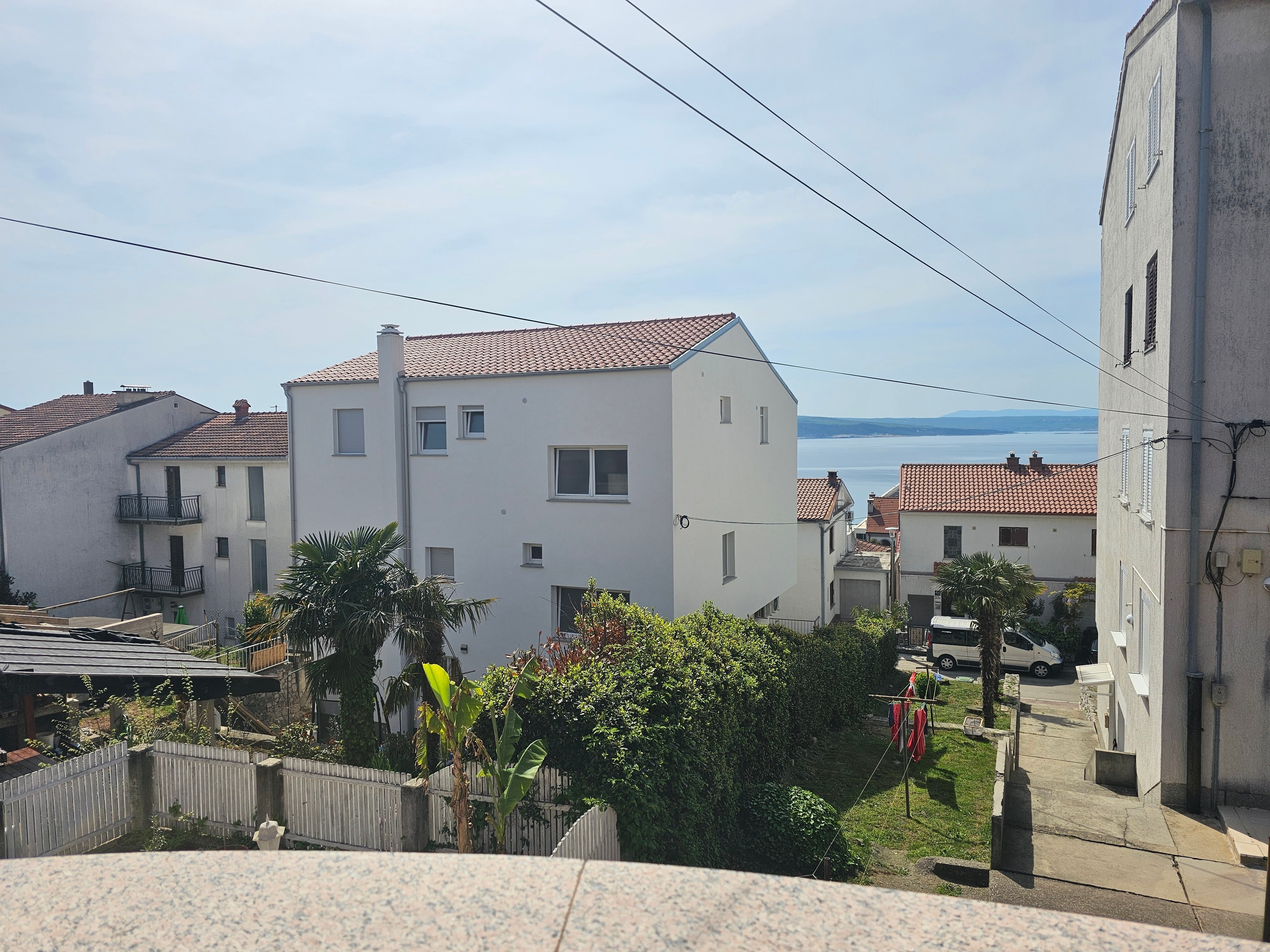Two bedroom apartment with balcony and sea view Crikvenica  A-a