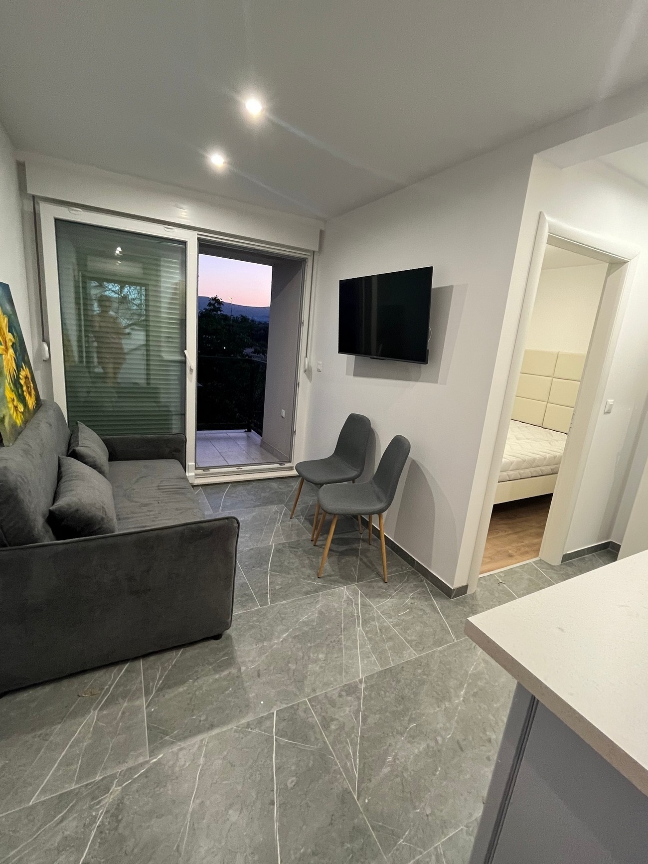 One bedroom apartment with balcony Kaštel Štafilić, Kaštela (A-22533-c)