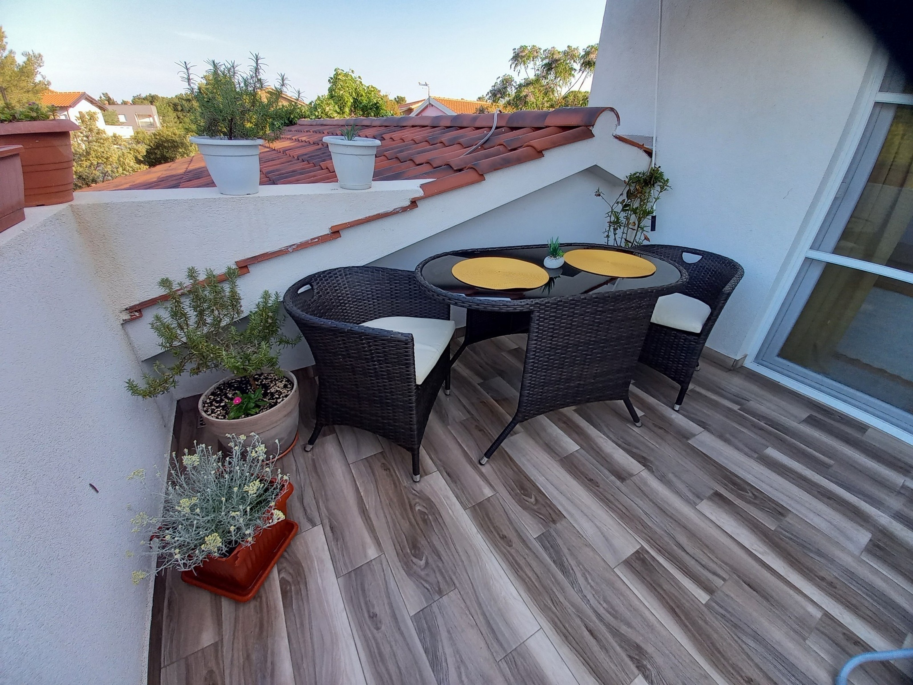 Studio flat with terrace Vir  AS-a