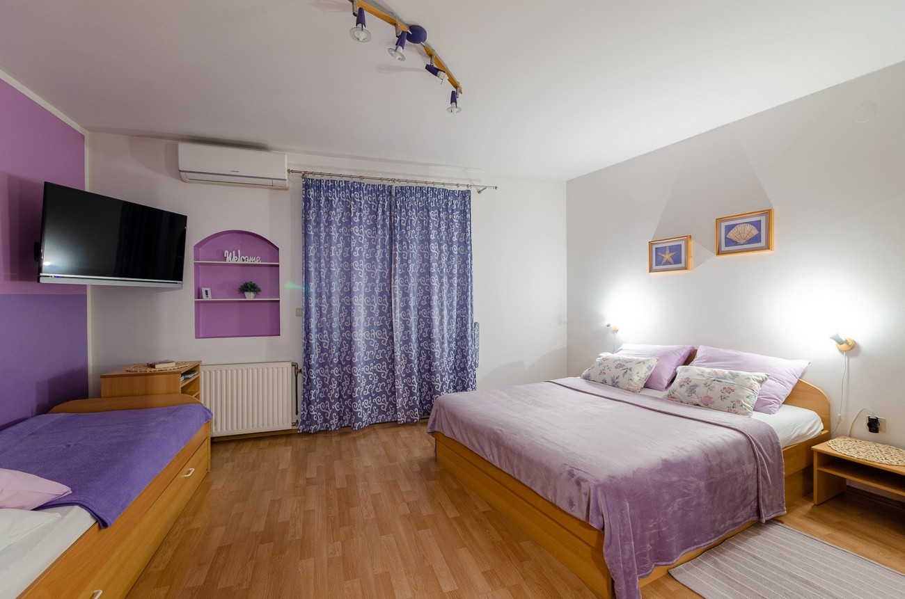 Studio flat with balcony Selce, Crikvenica  AS-b