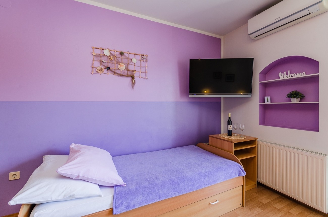 Studio flat with balcony Selce, Crikvenica  AS-b