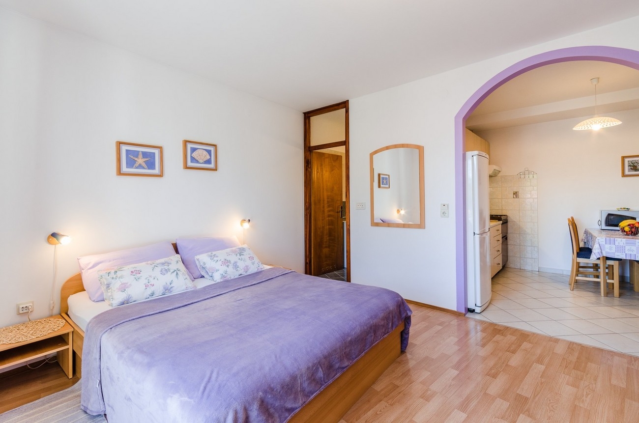Studio flat with balcony Selce, Crikvenica  AS-b