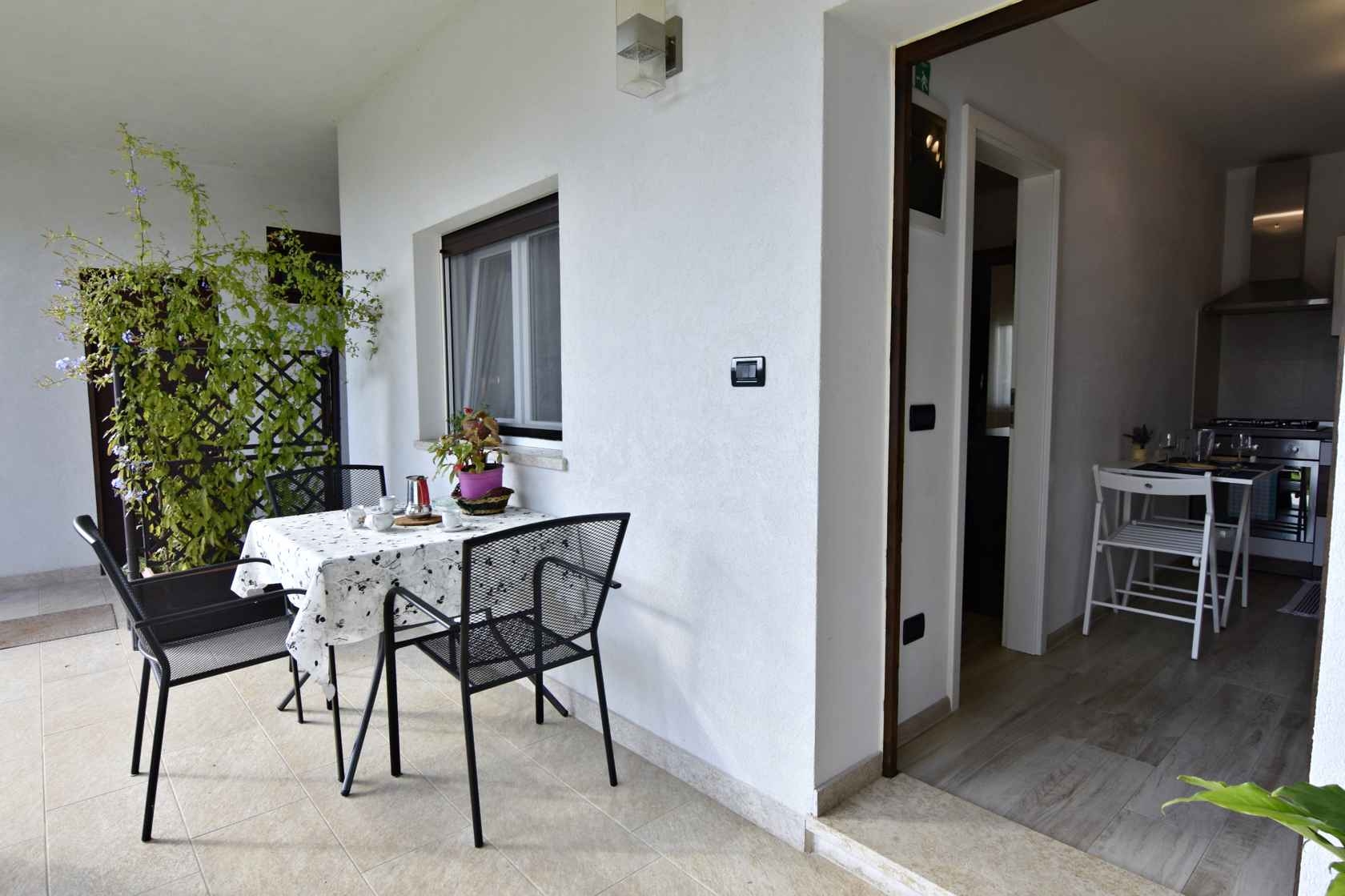 Studio flat with terrace Sosi, Umag  AS-a
