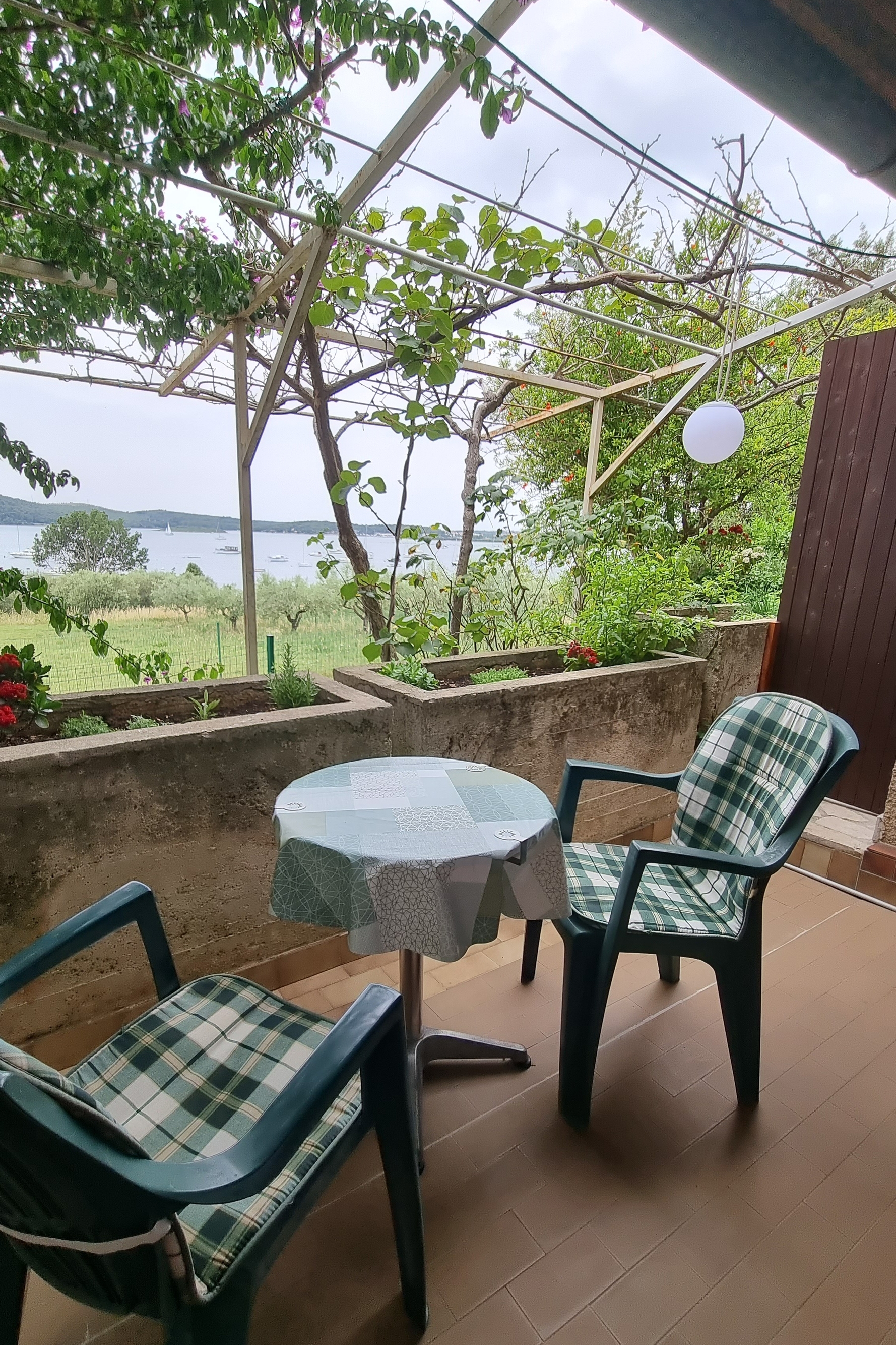 One bedroom apartment with terrace and sea view Medulin  A-a