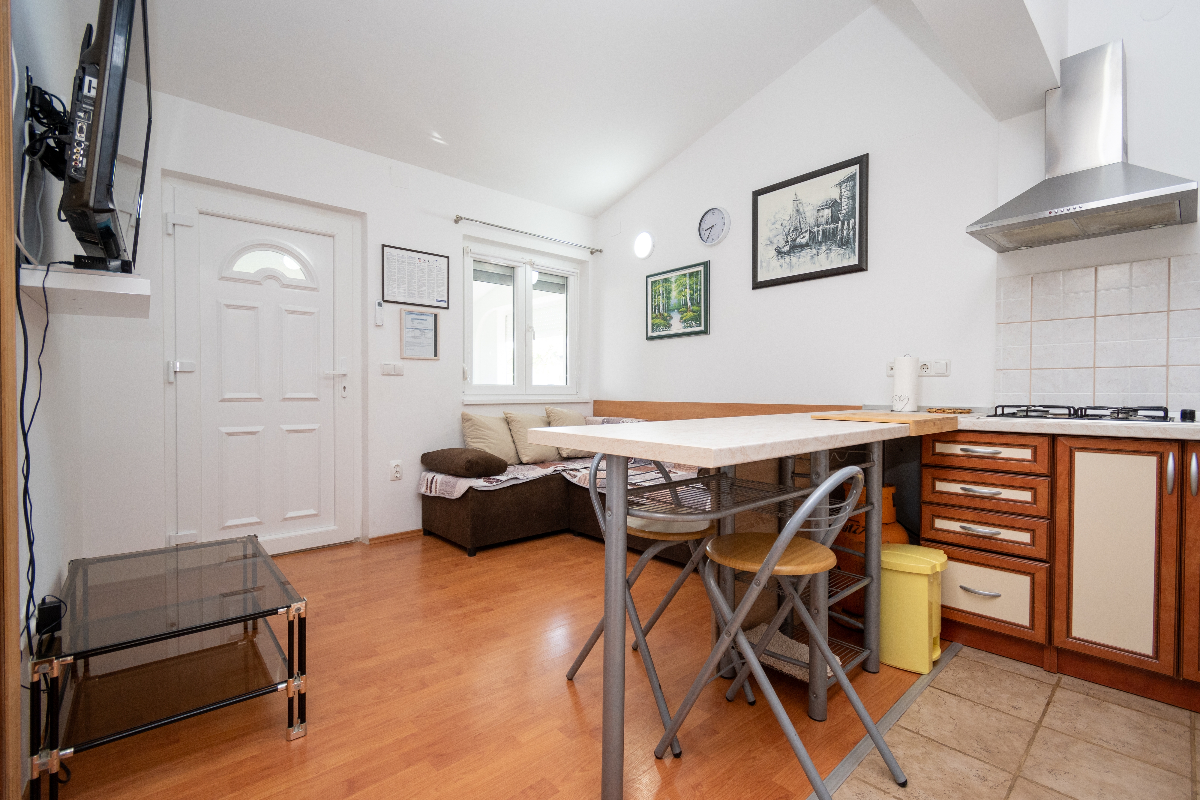 Two bedroom apartment with terrace Vir (A-22554-a)