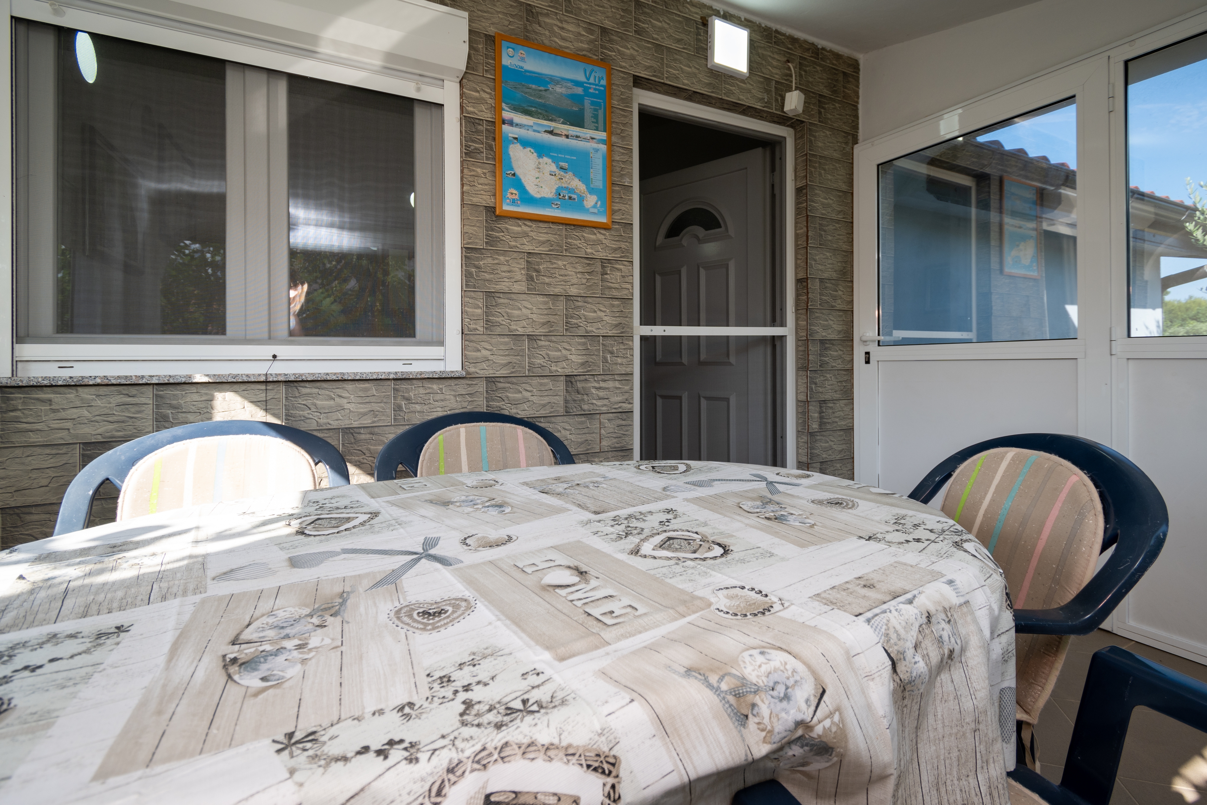Two bedroom apartment with terrace Vir  A-a