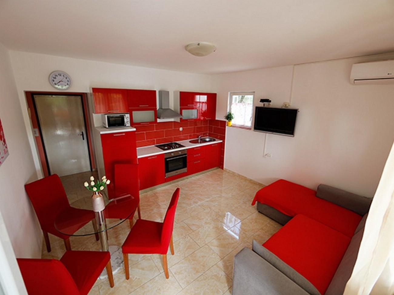 One bedroom apartment with balcony Lopar, Rab (A-22558-a)