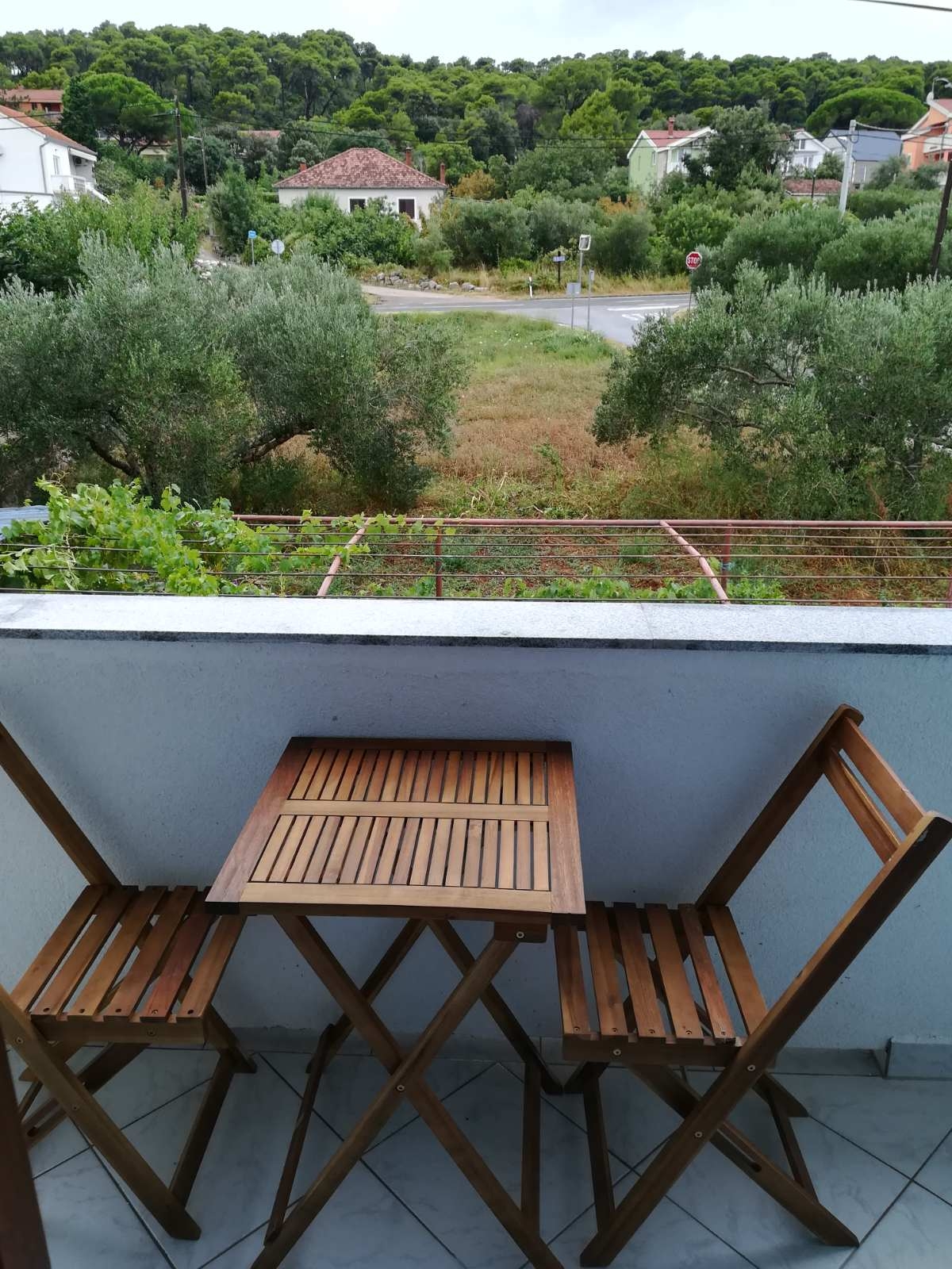 Studio flat with balcony and sea view Kraj, Pašman  AS-a