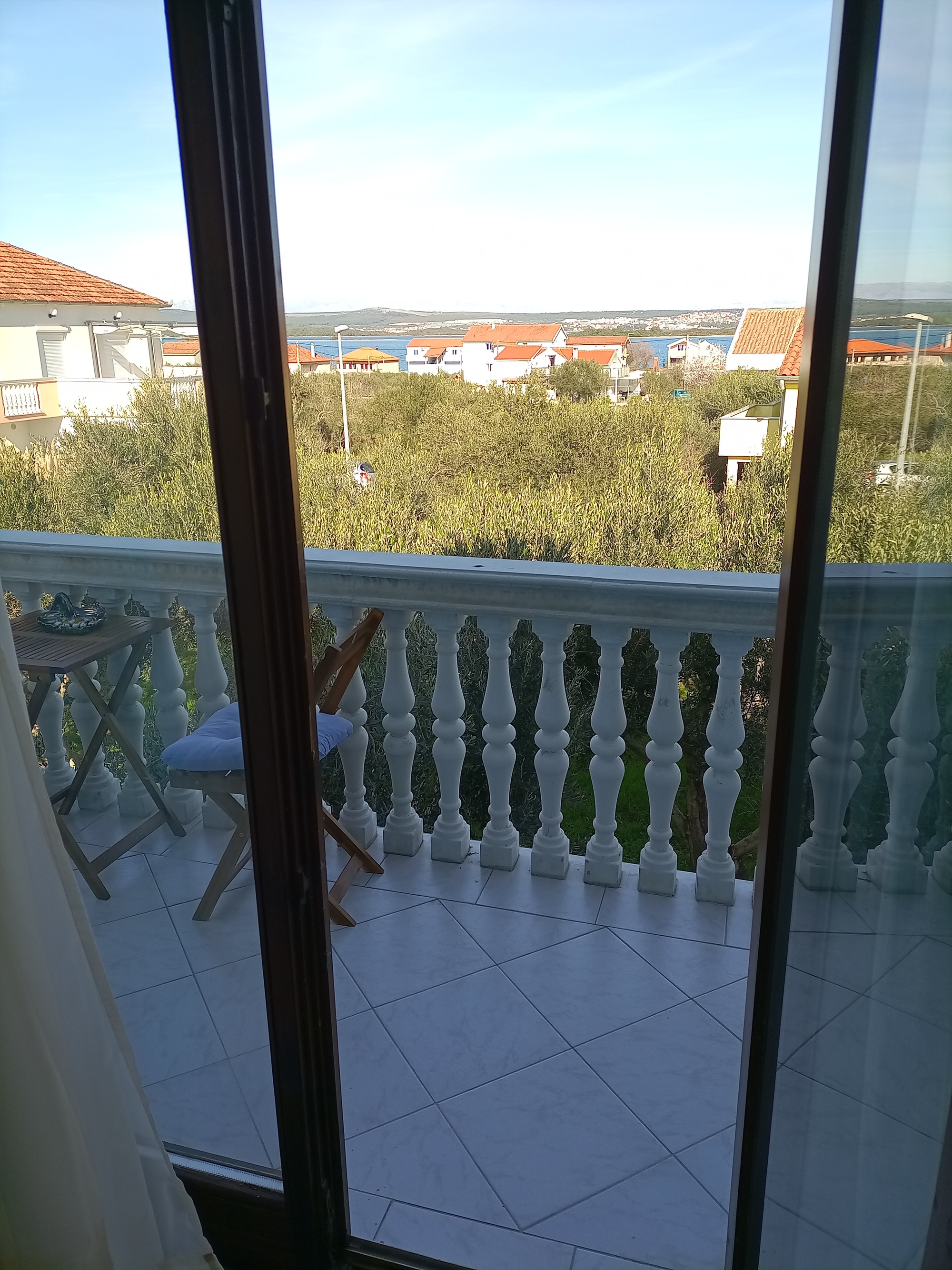 Studio flat with balcony and sea view Kraj, Pašman  AS-a