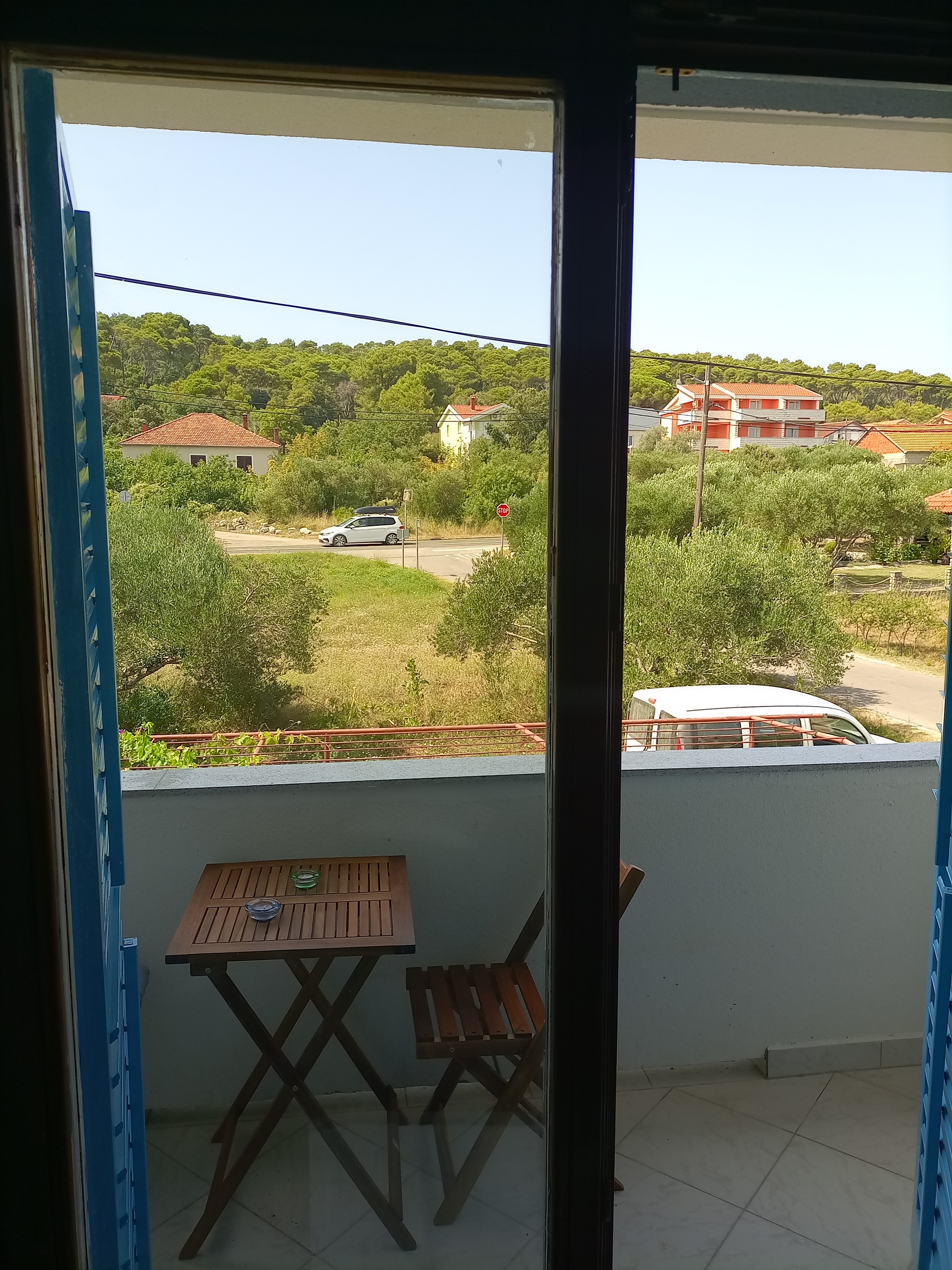 Studio flat with balcony and sea view Kraj, Pašman  AS-a