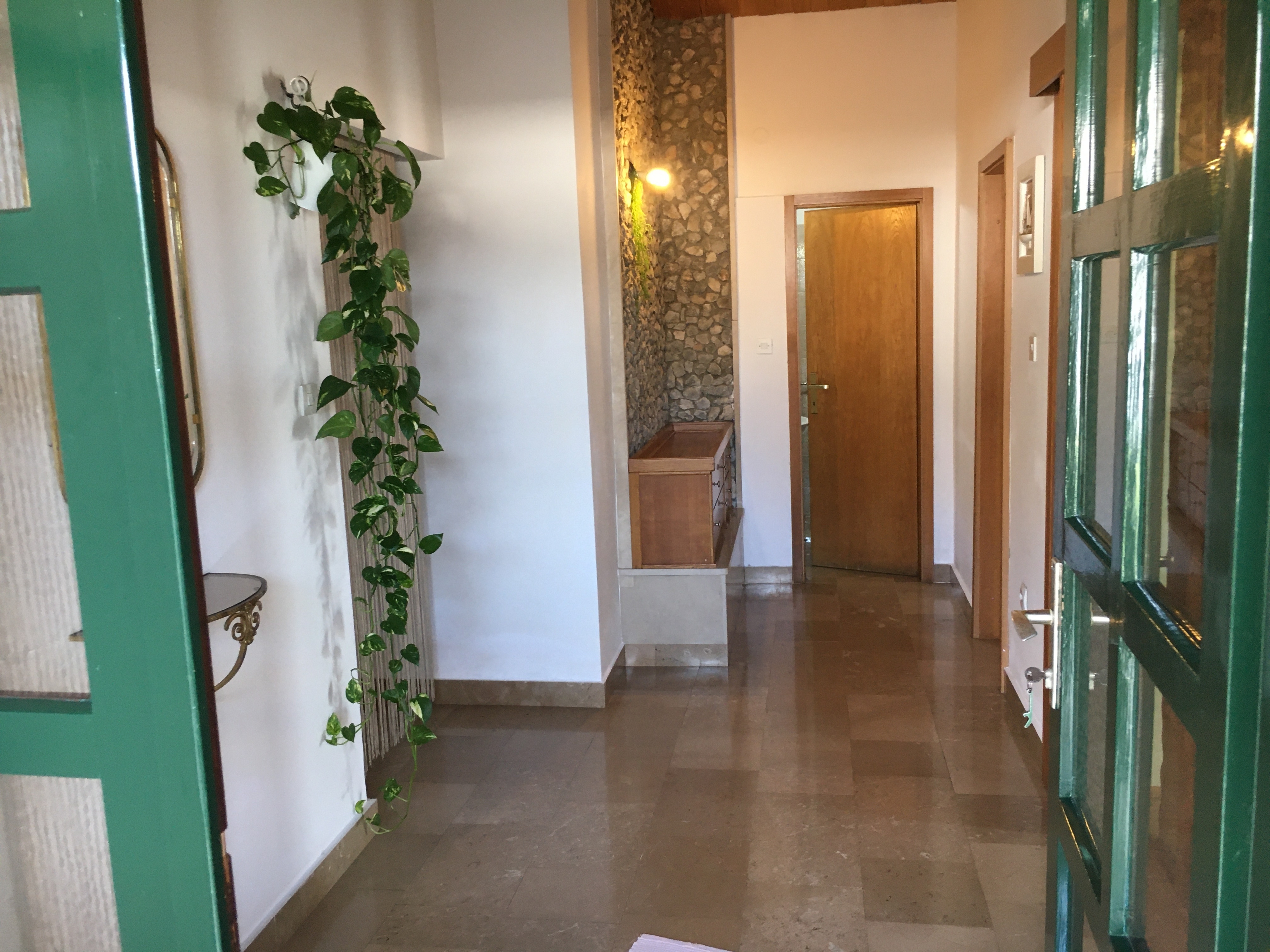 One bedroom apartment with terrace and sea view Drašnice, Makarska  A-c