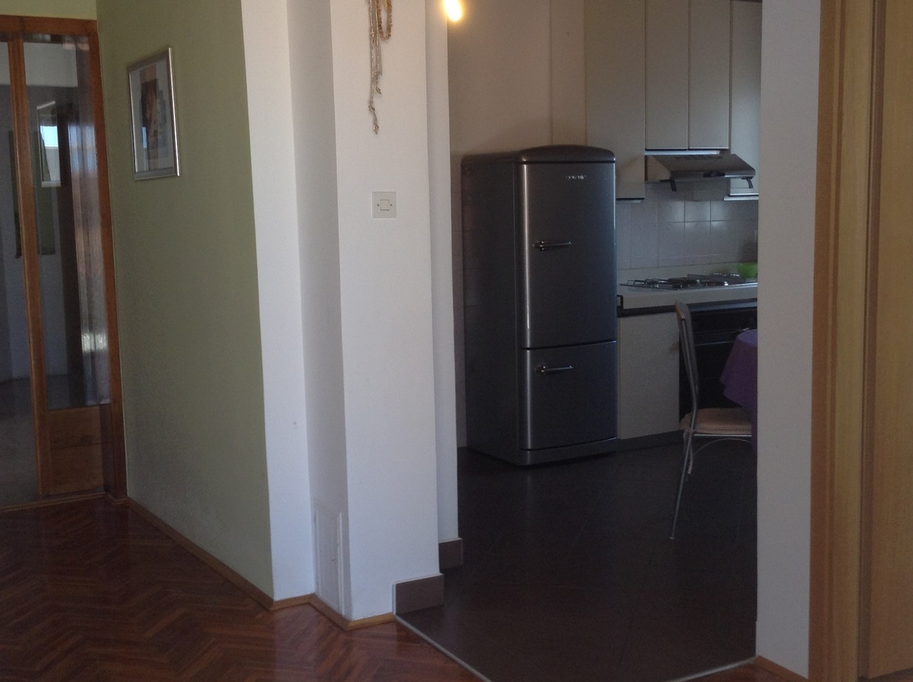 One bedroom apartment with terrace and sea view Drašnice, Makarska  A-c