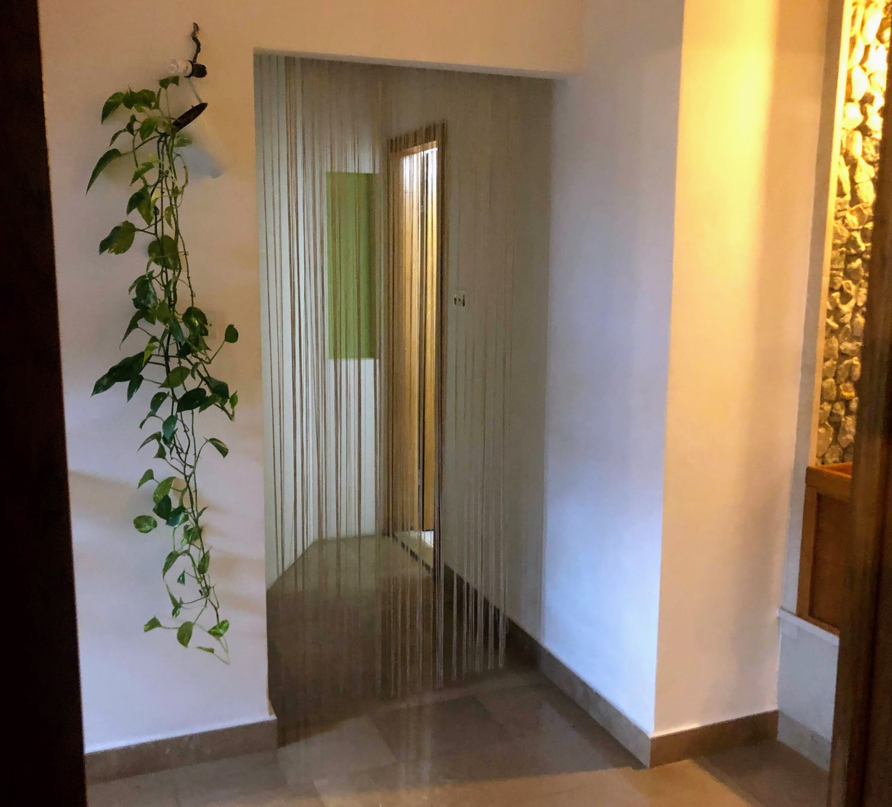 One bedroom apartment with terrace and sea view Drašnice, Makarska  A-c