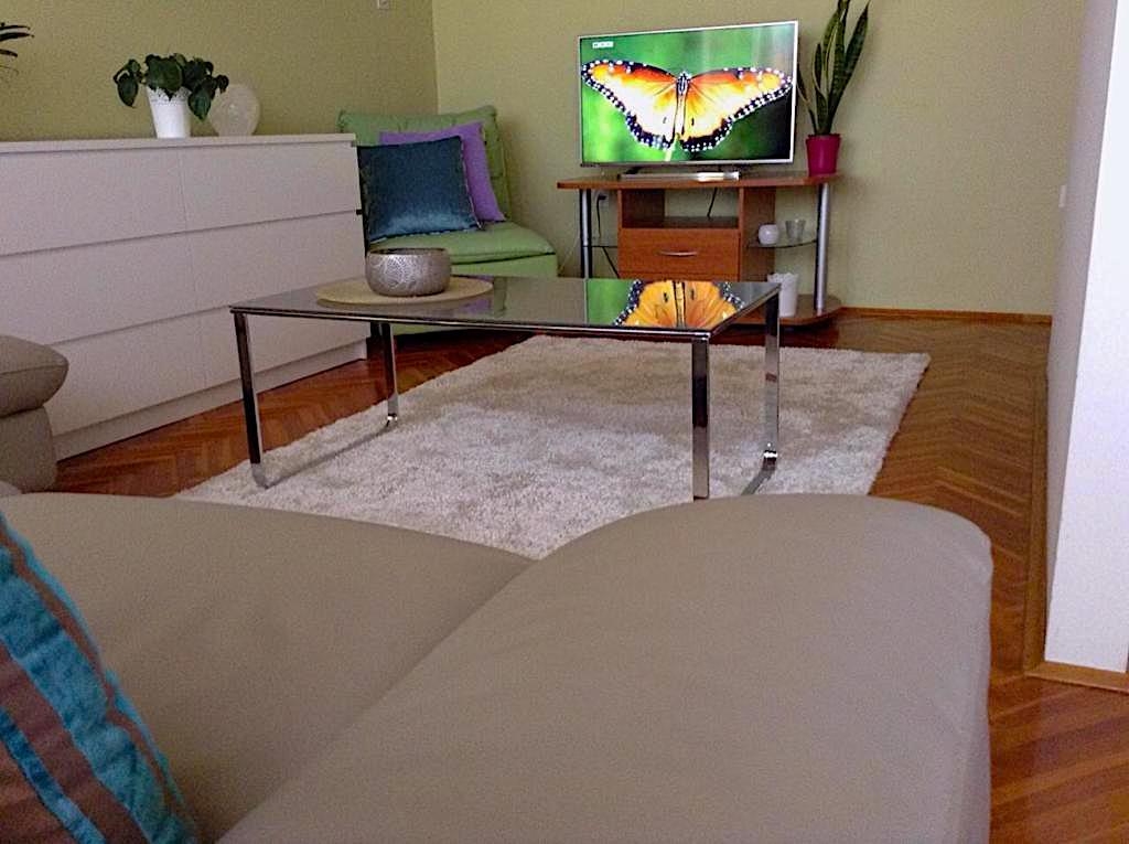 One bedroom apartment with terrace and sea view Drašnice, Makarska (A-22573-c)