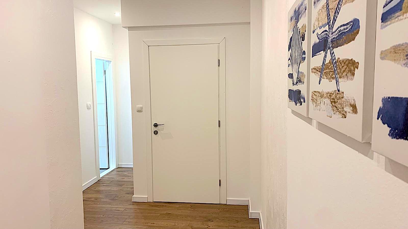 One bedroom apartment with terrace and sea view Drašnice, Makarska  A-d