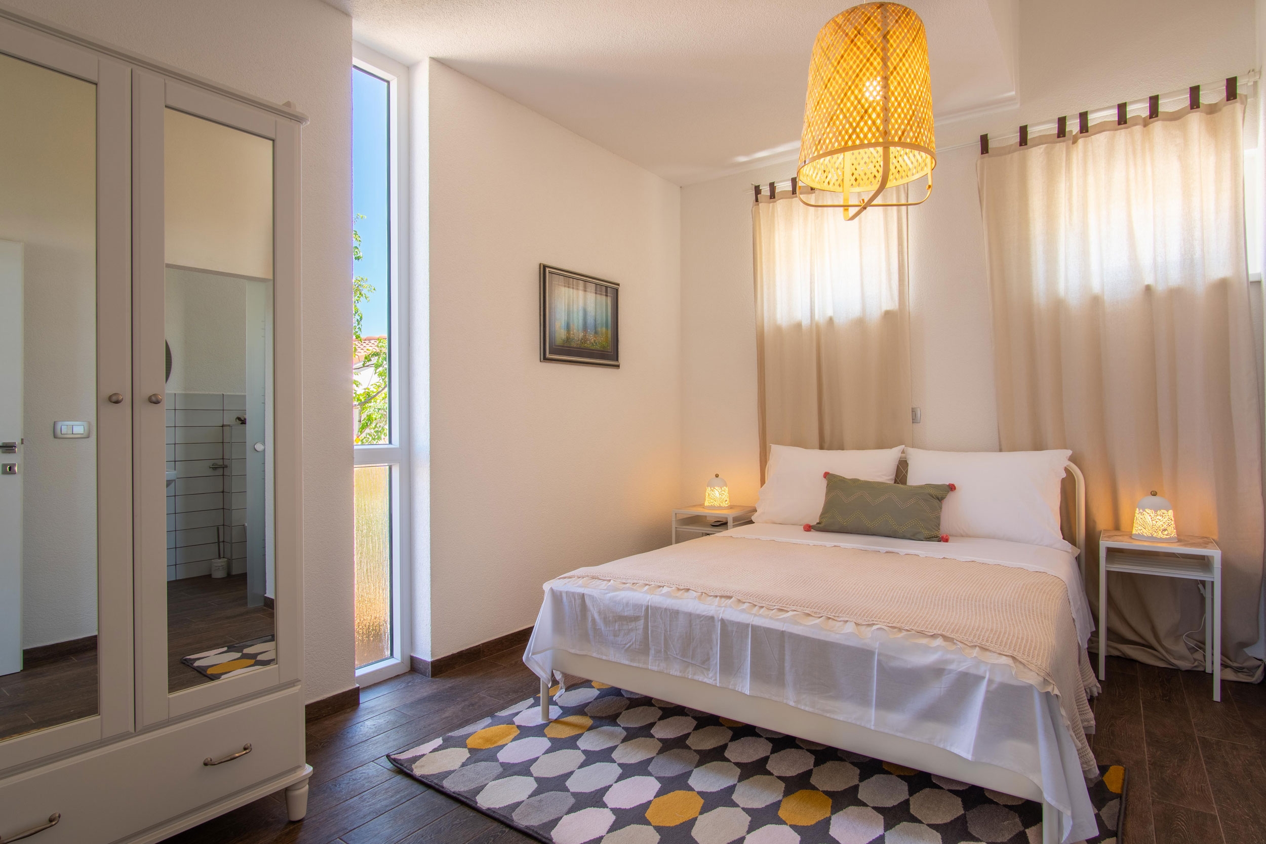 Four bedroom house near beach Mandre, Pag  K