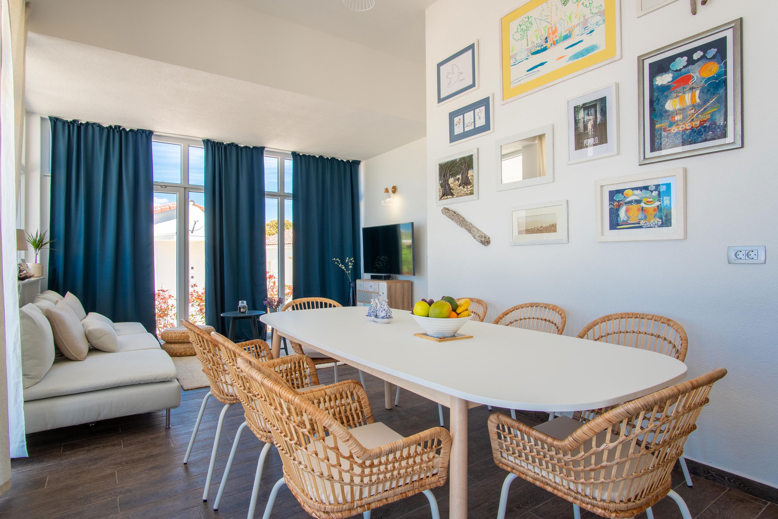 Four bedroom house near beach Mandre, Pag  K