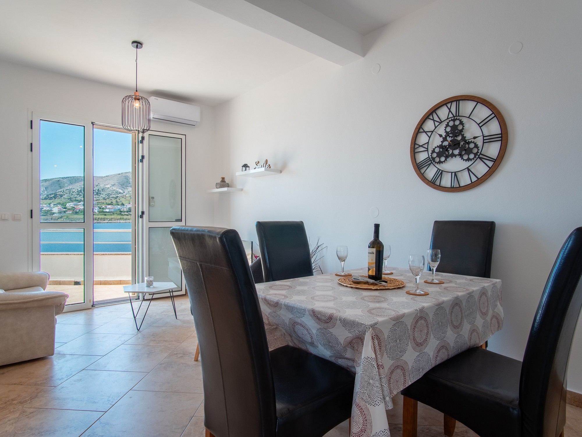 Two bedroom apartment with terrace and sea view Pag  A-a