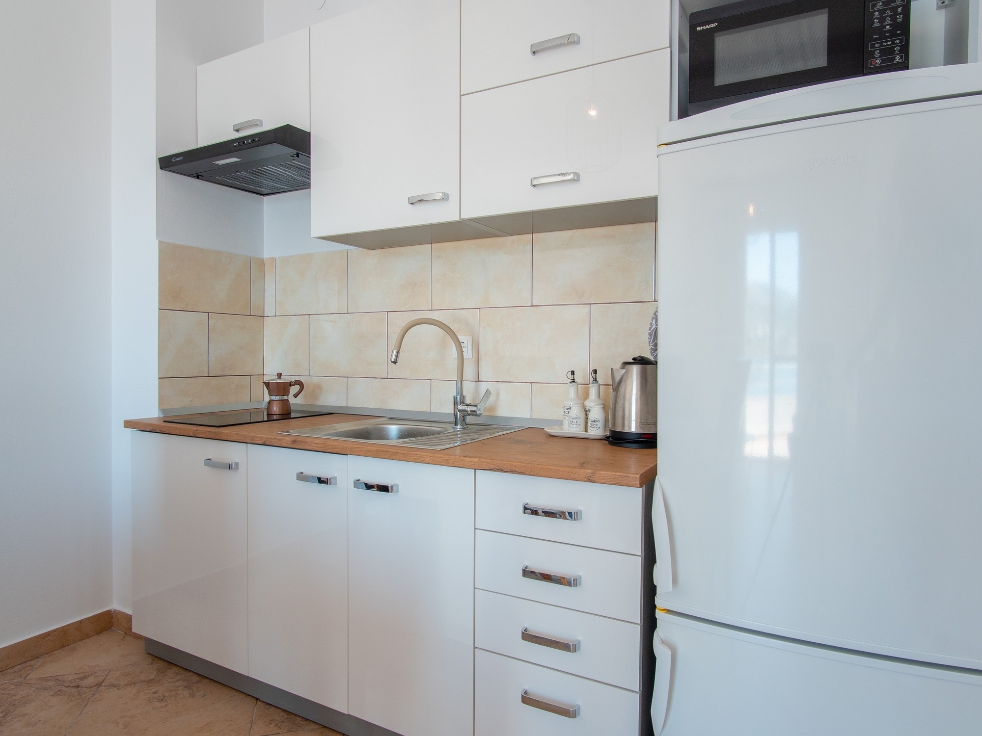Two bedroom apartment with terrace and sea view Pag  A-a