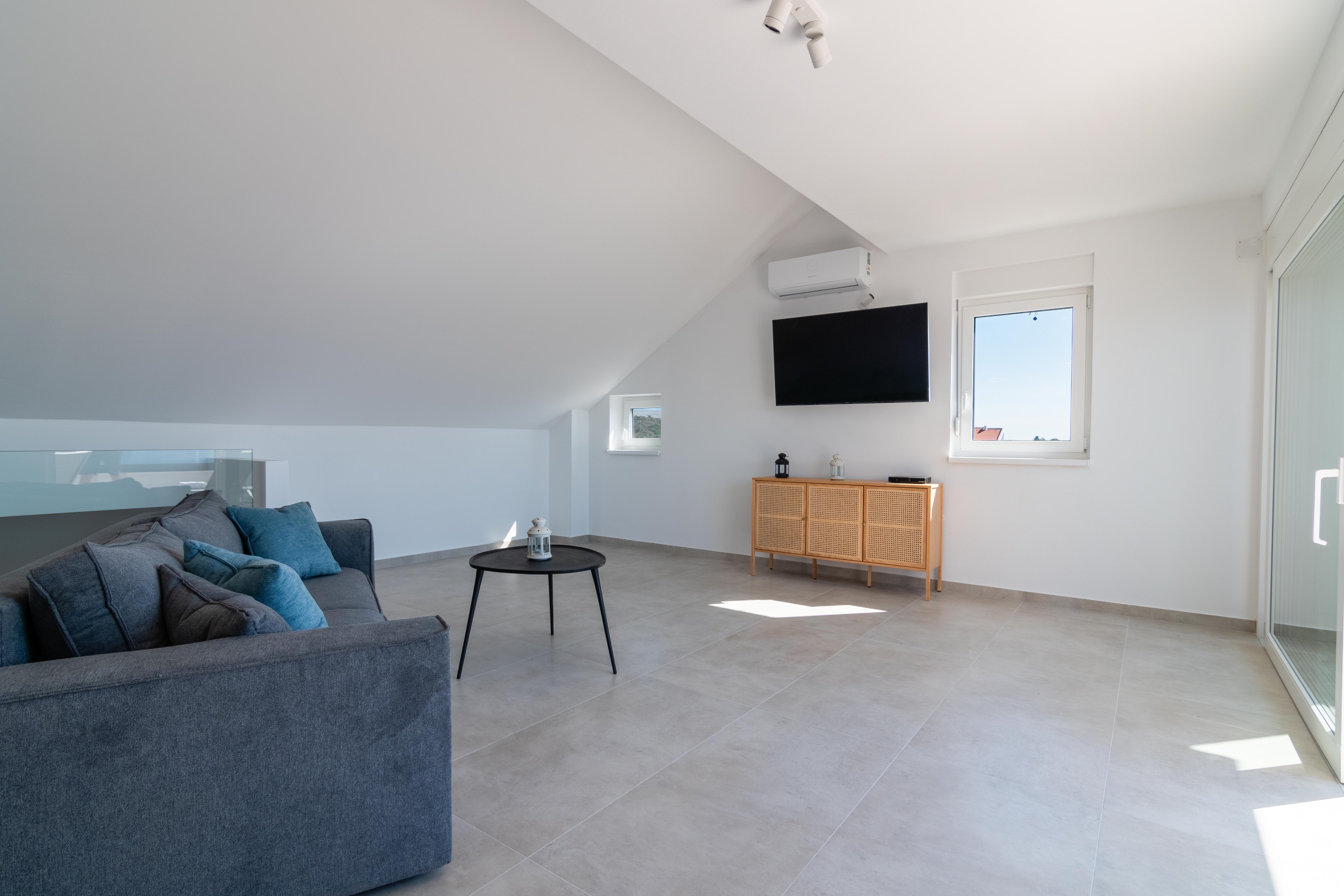 Two bedroom apartment with terrace and sea view Mandre, Pag  A-a
