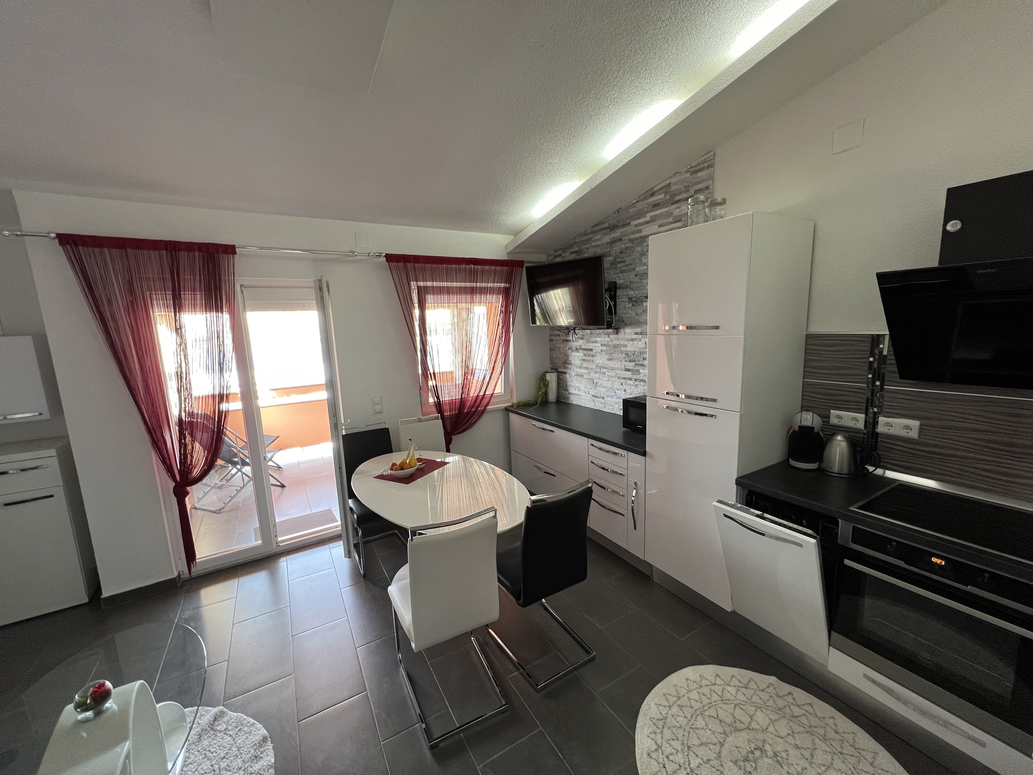 One bedroom apartment with terrace and sea view Pag  A-c