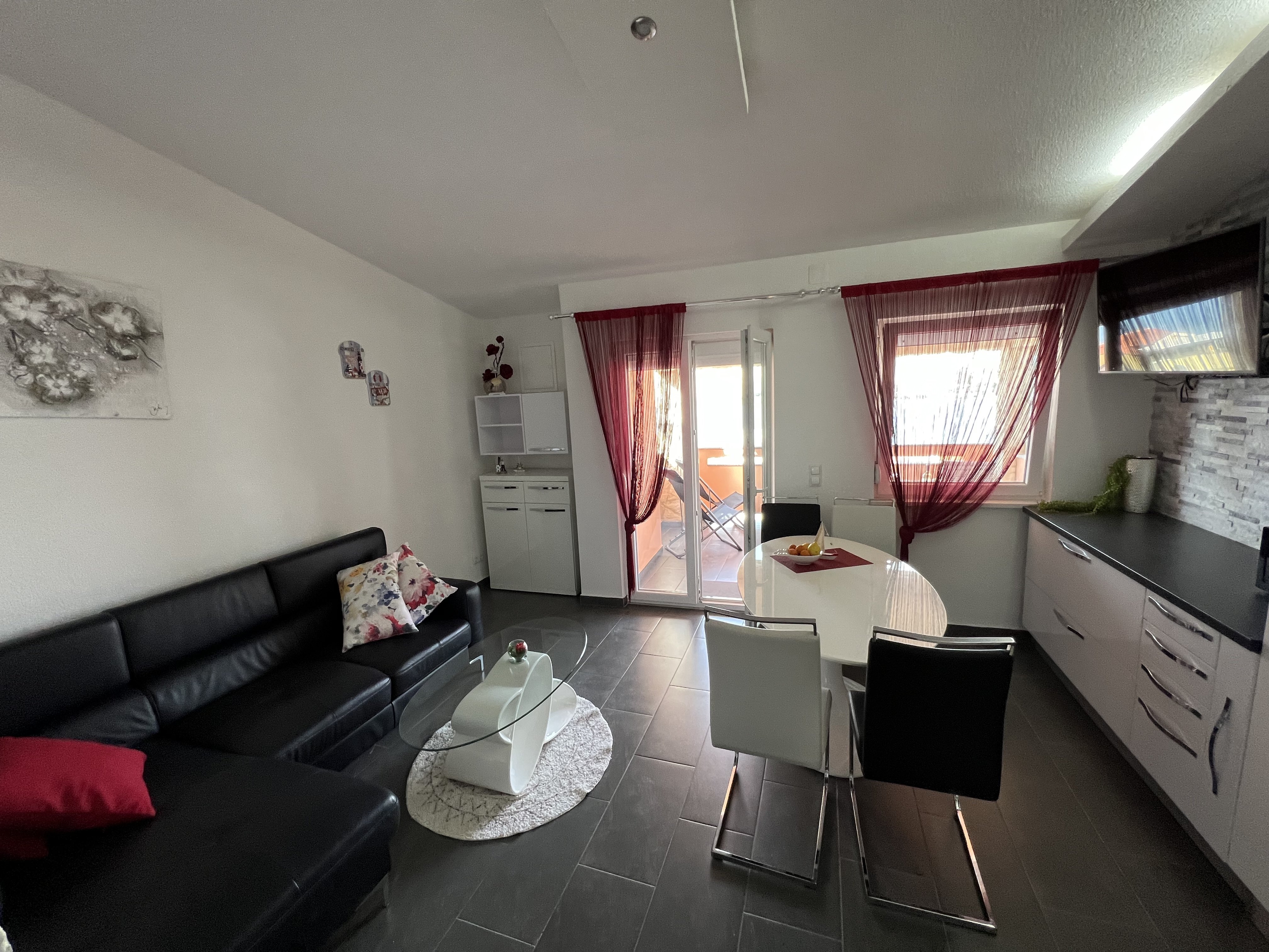 One bedroom apartment with terrace and sea view Pag  A-c