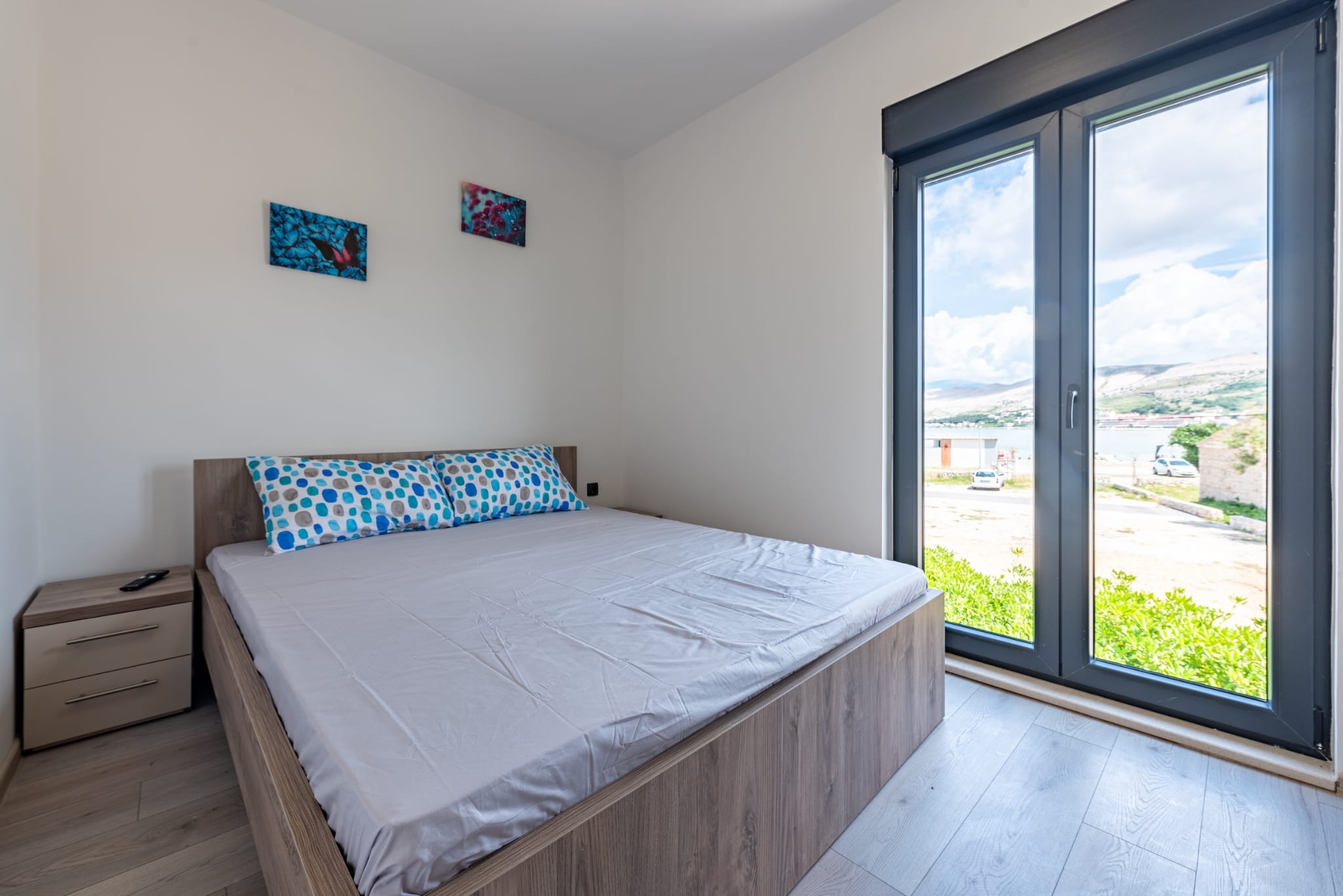 Two bedroom apartment with balcony and sea view Pag  A-a