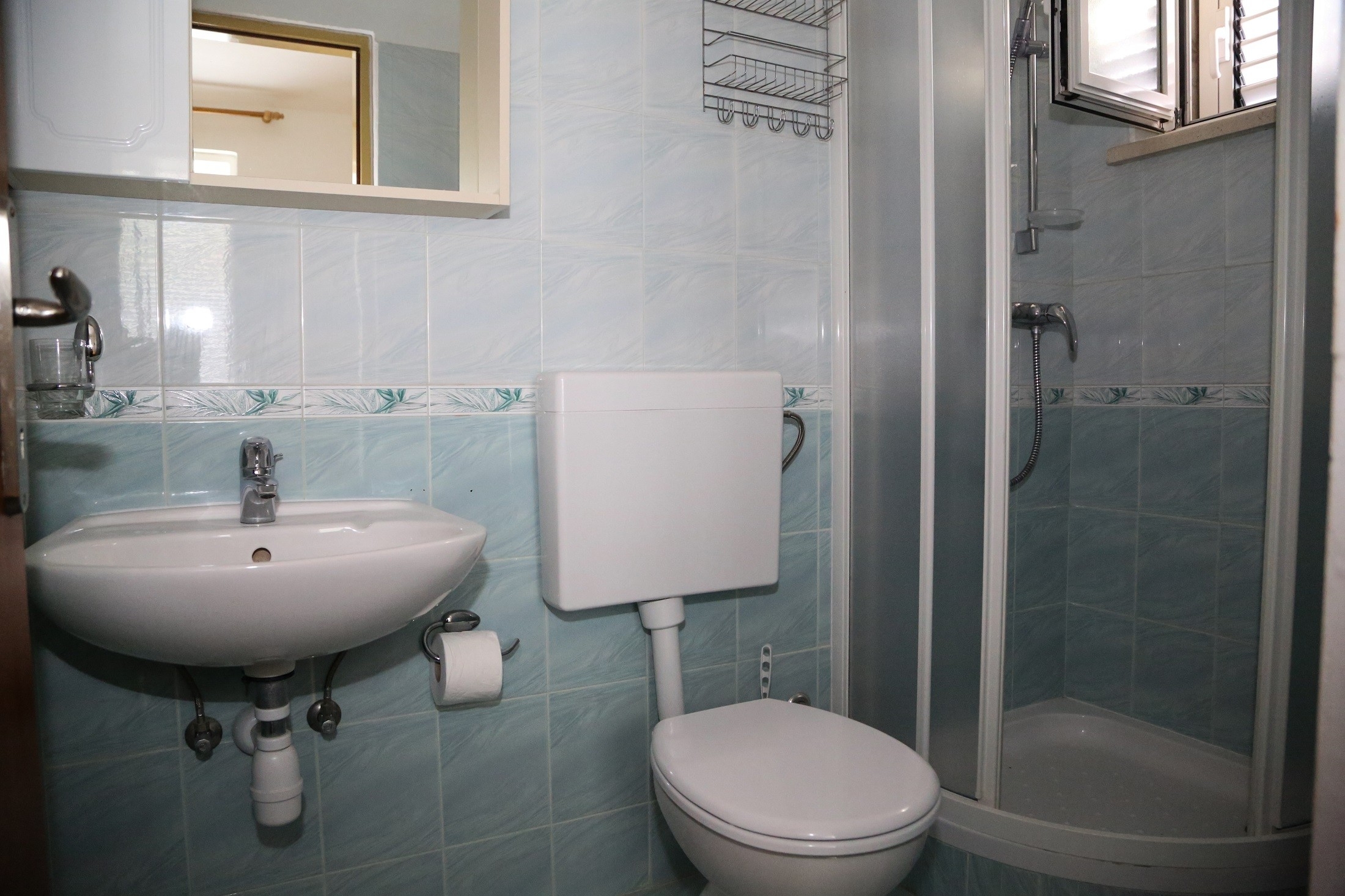 Studio flat with balcony and sea view Milna, Hvar  AS-c