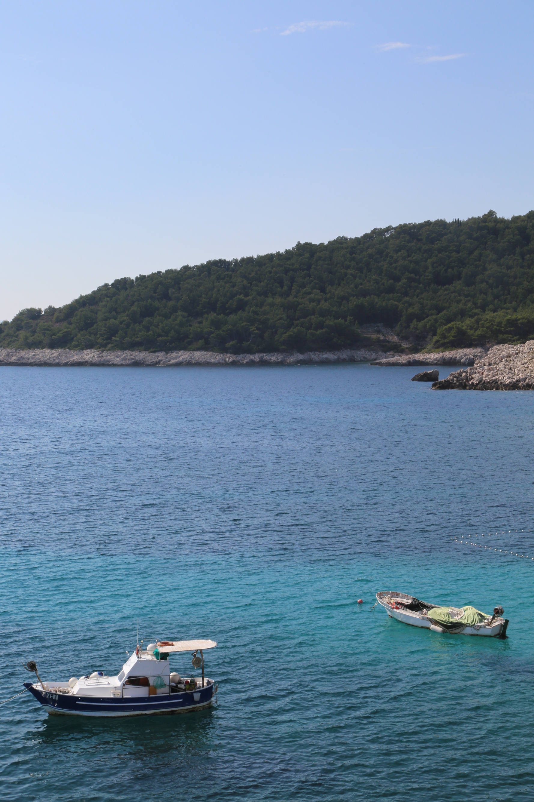 Studio flat with balcony and sea view Milna, Hvar  AS-d