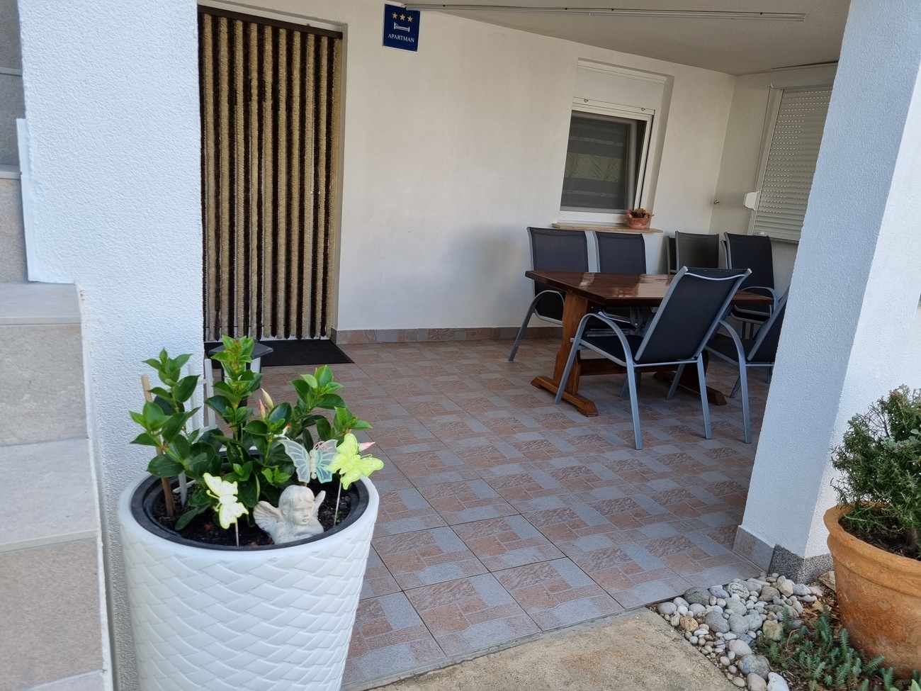 Two bedroom apartment with terrace Vir  A-a