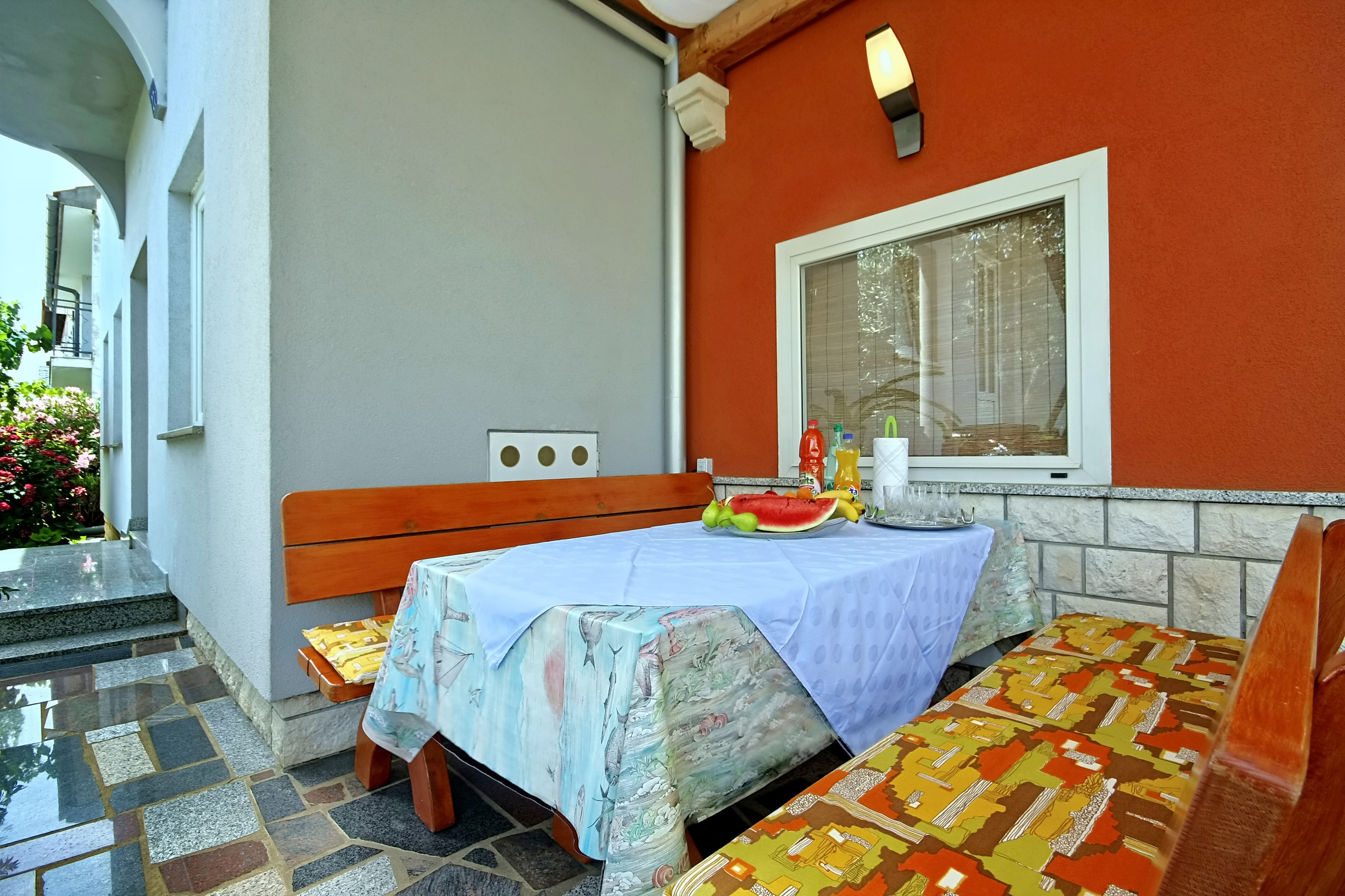 One bedroom apartment with terrace Umag  A-b