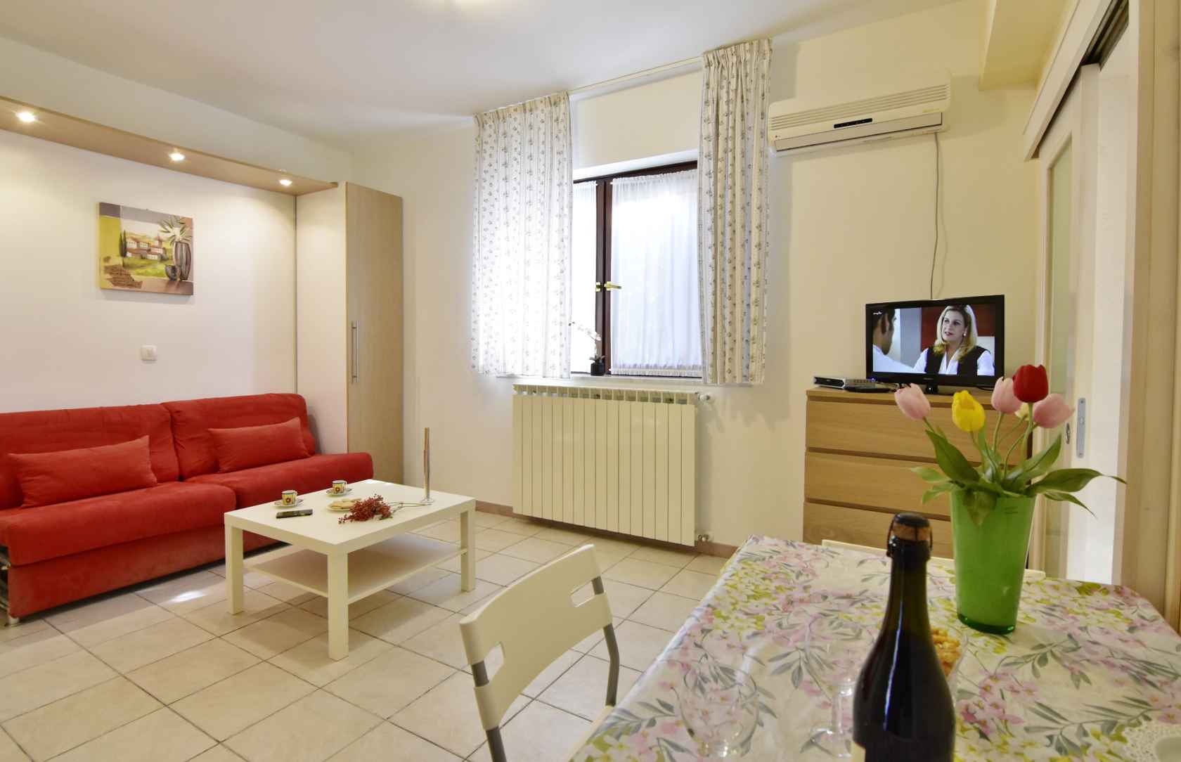 Two bedroom apartment with terrace Zambratija, Umag (A-22658-b)