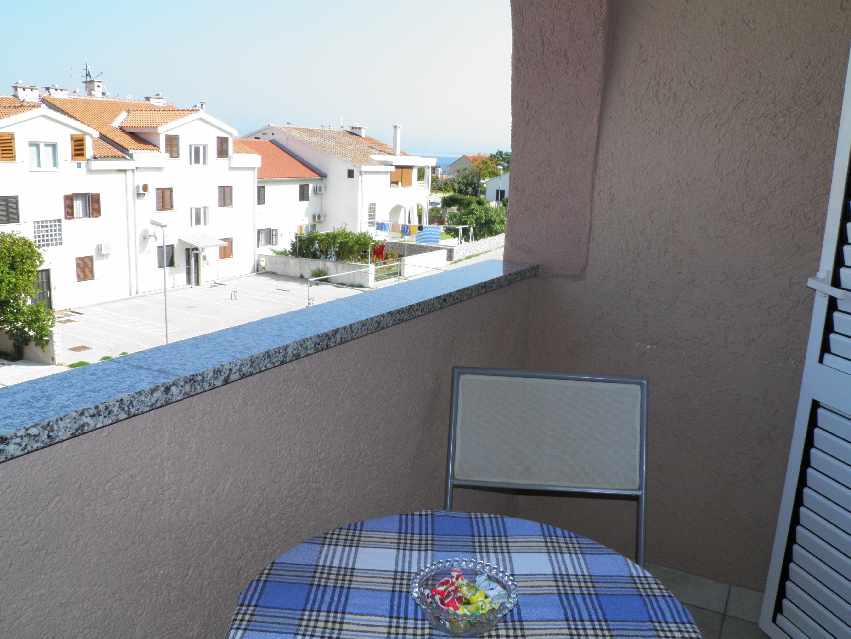 One bedroom apartment with balcony Baška, Krk  A-a