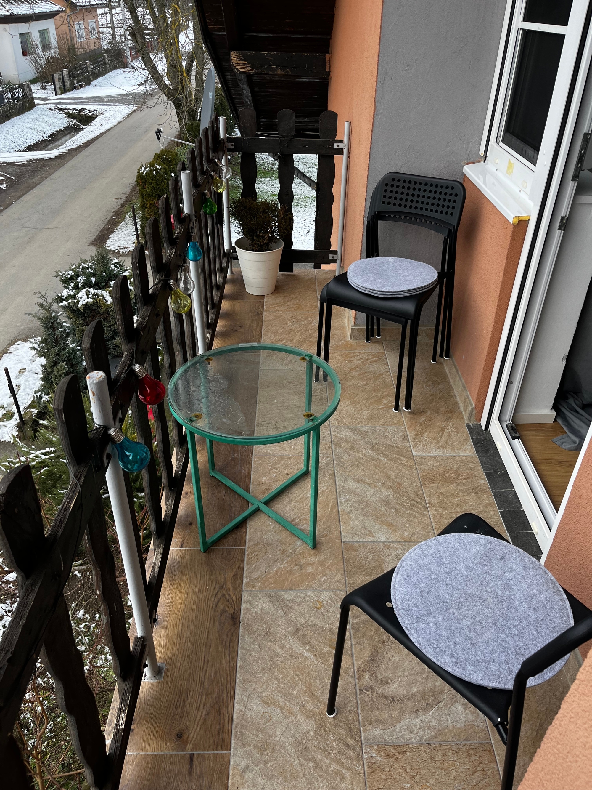 Dvosobni apartman s terasom Sisak, Moslavina  A-a