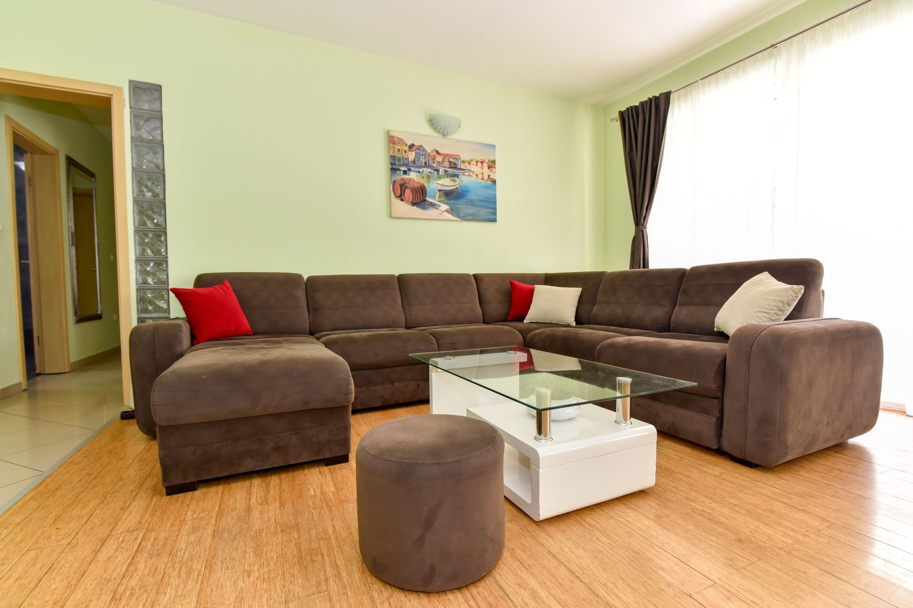 Three bedroom apartment with terrace Bibinje, Zadar (A-22677-a)
