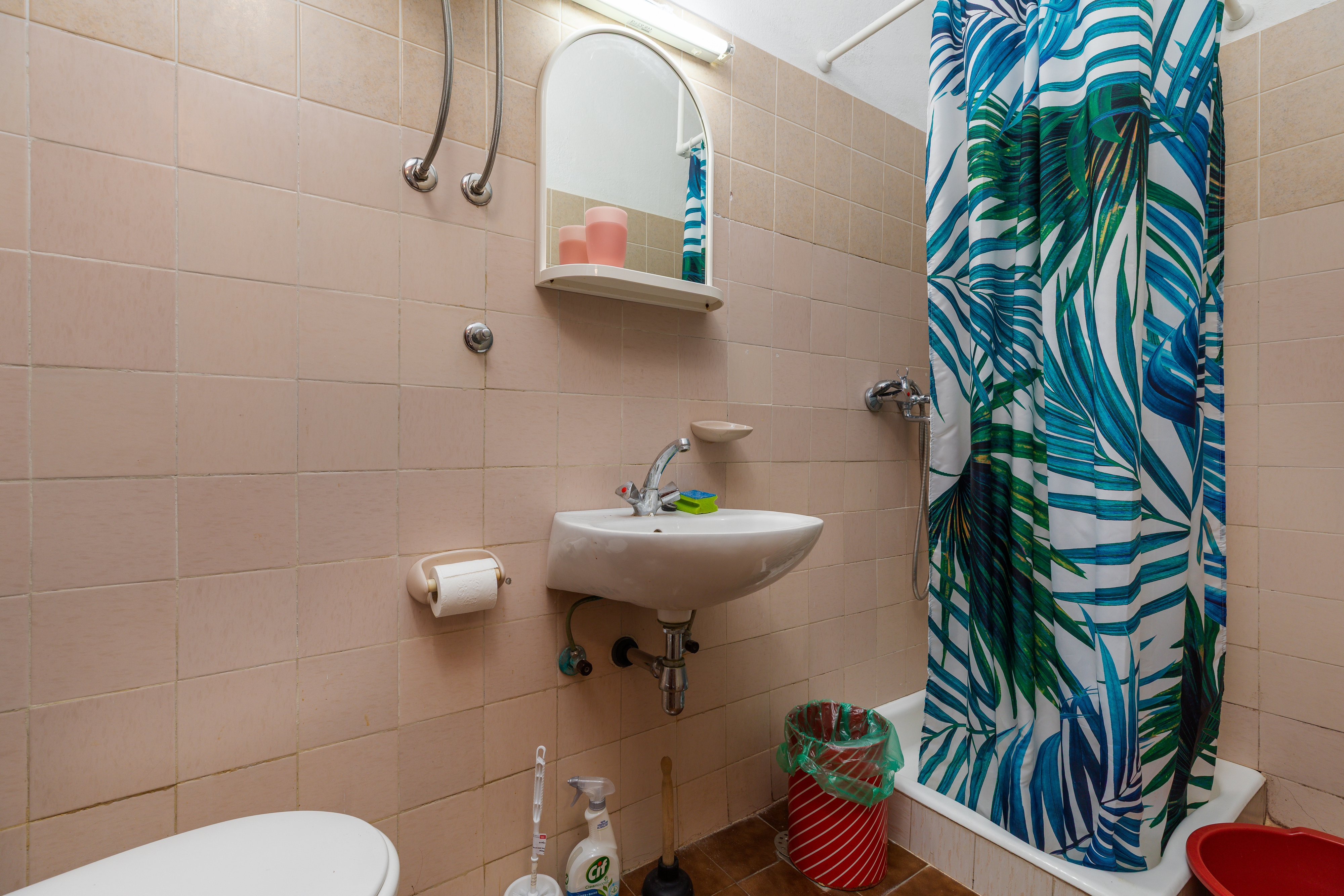 One bedroom apartment with terrace and sea view Brela, Makarska  A-a