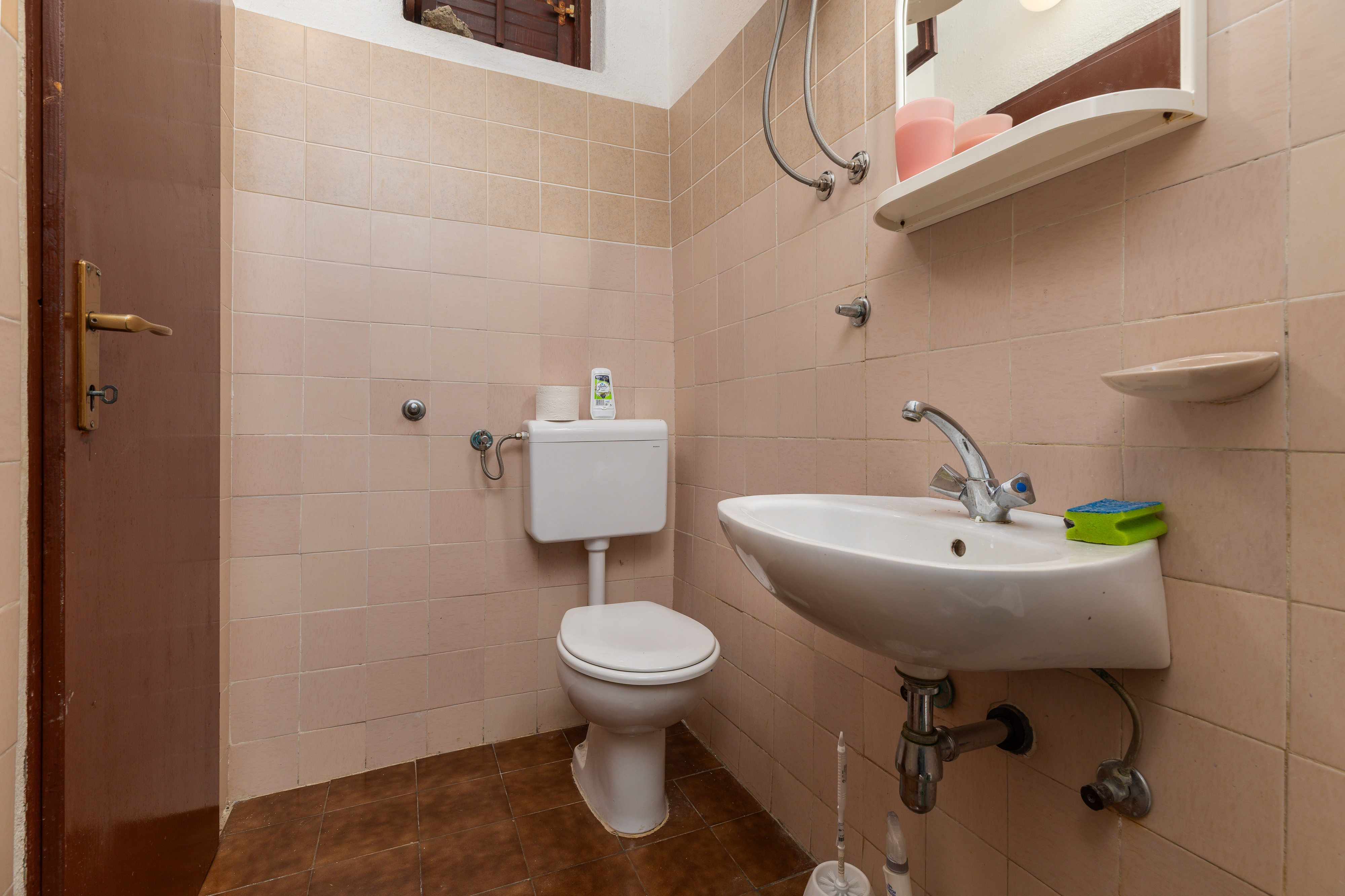 One bedroom apartment with terrace and sea view Brela, Makarska  A-a